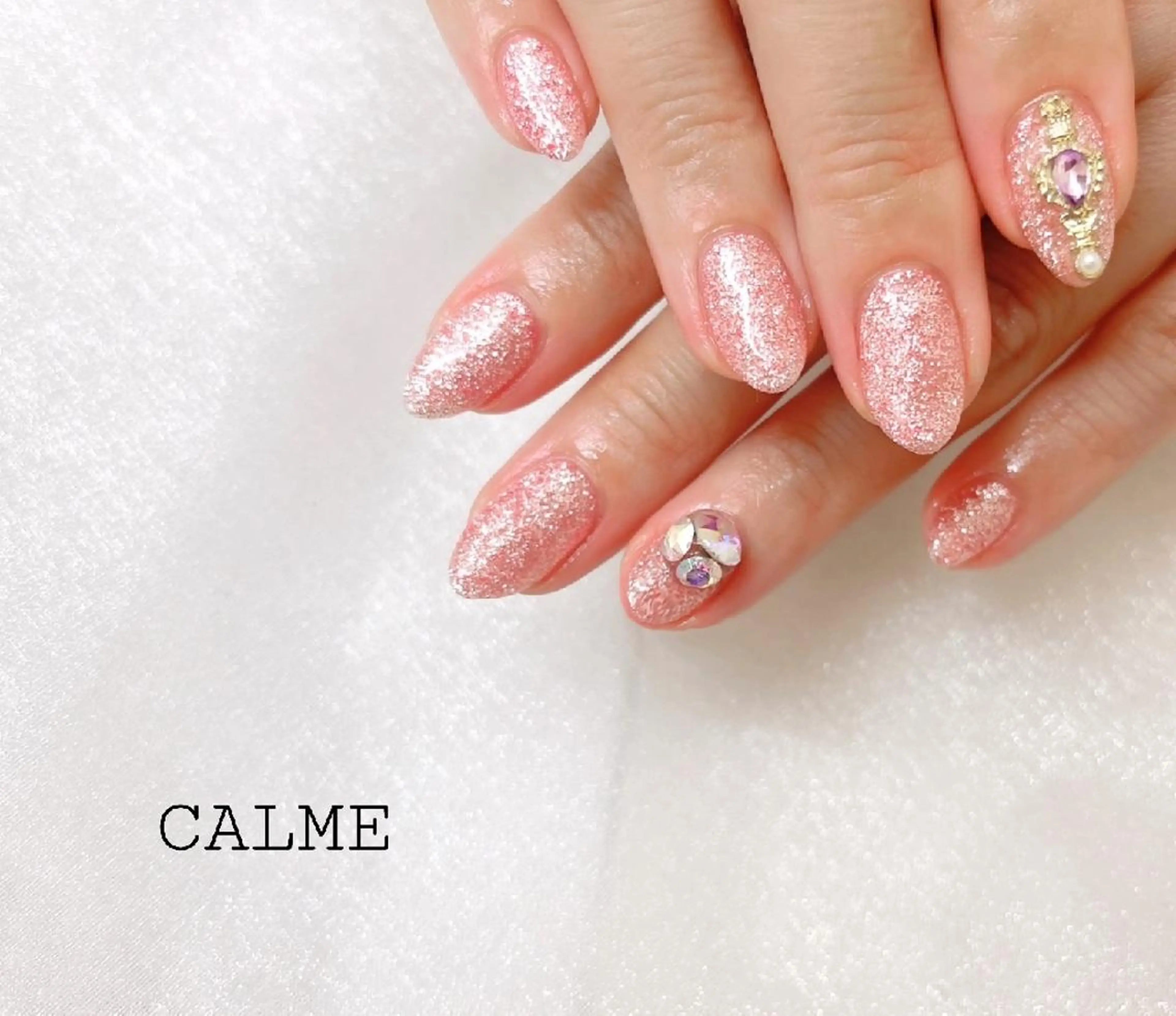 ネイル 持ち込み CALME ♡のネイルデザイン
