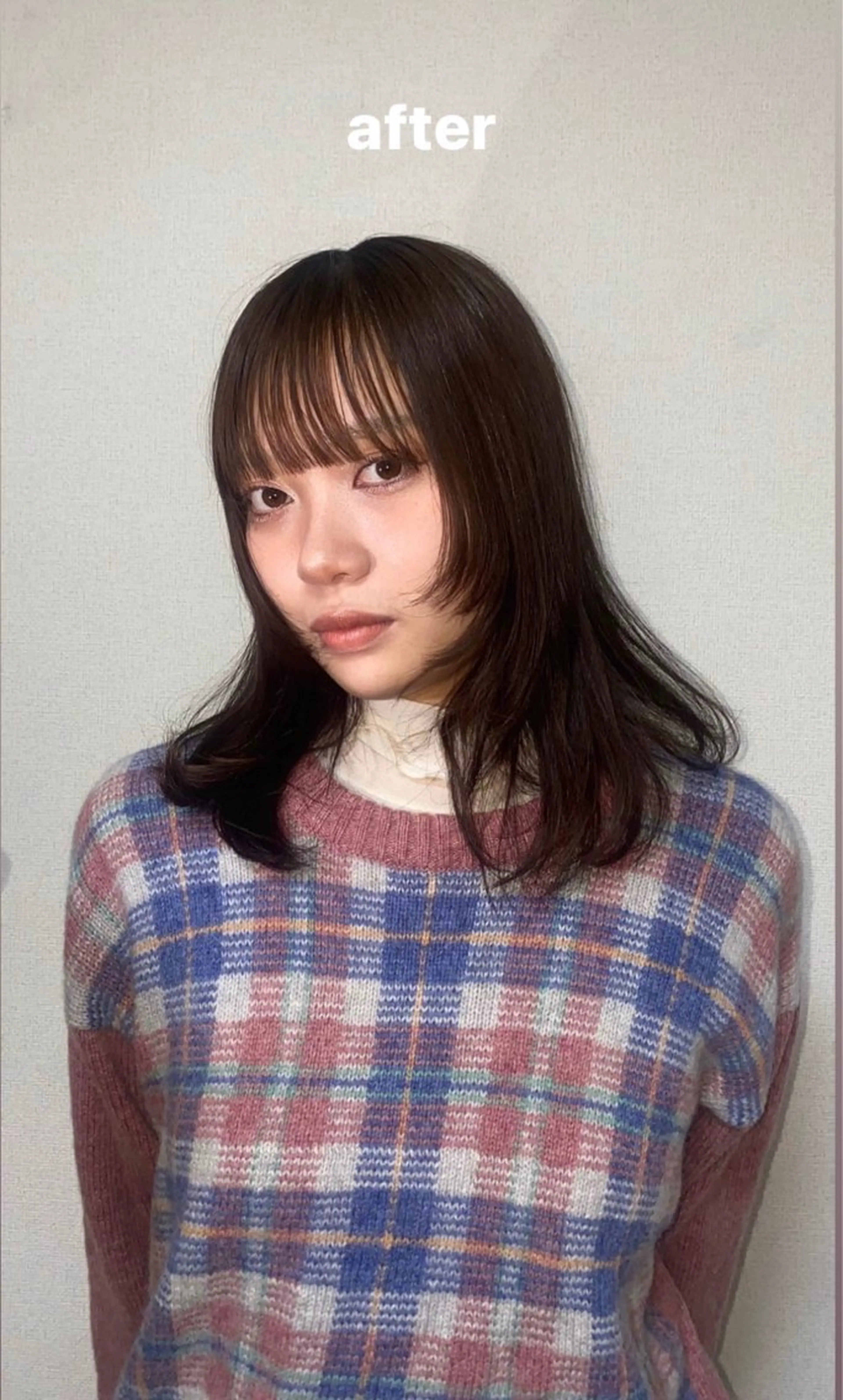 ロング カラー 顔周りカット ウルフカット ケアブリーチ/派手髪 ダブルカラー/ナナのヘアスタイル