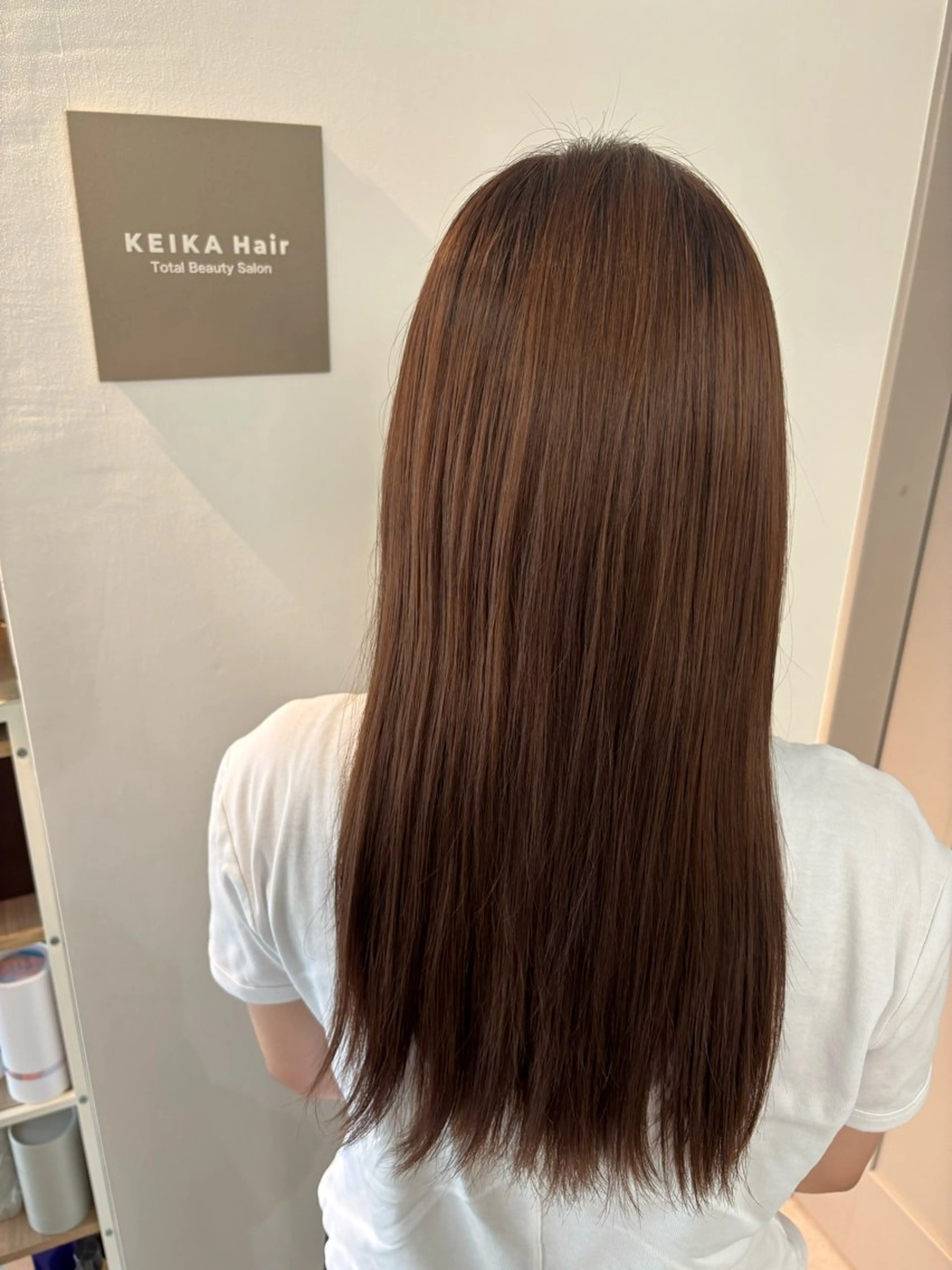 ロング 韓国風ヘア KEIKA Hair(ケイカヘアー)所属・🕯️伊勢崎⚖️ MARINA🕯️のマツエク・マツパデザイン