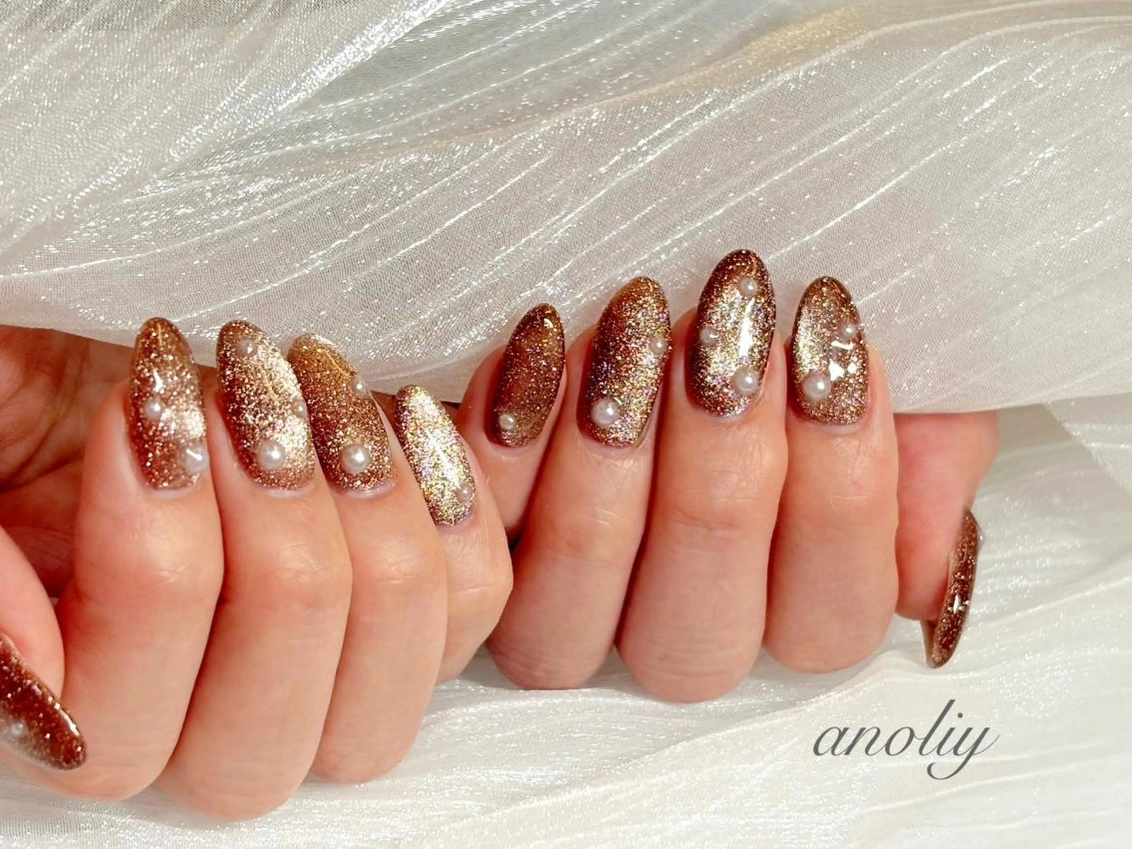 ネイル ハンドネイル anoliy 中村橋駅店のネイルデザイン