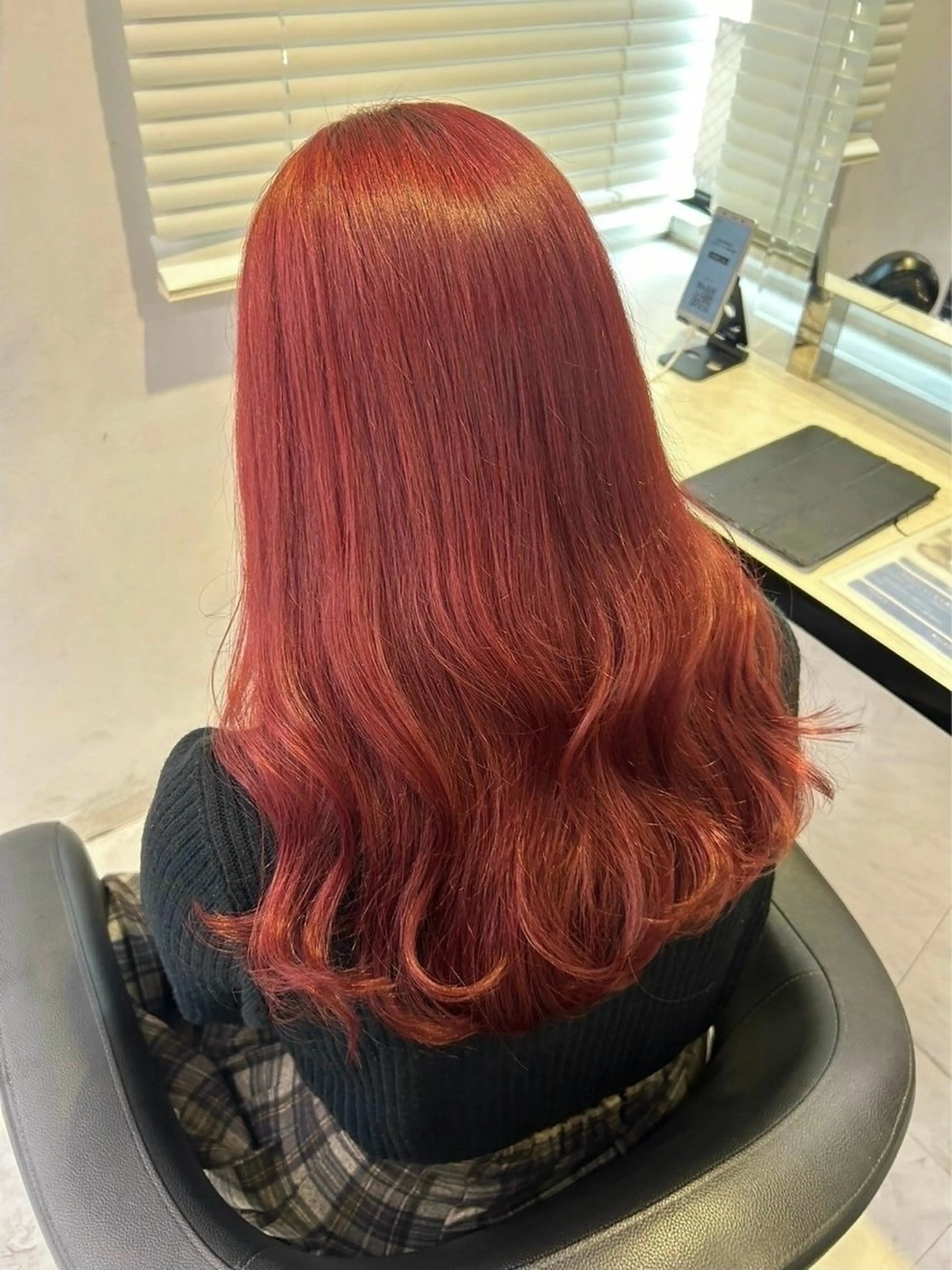 カラー 暖色メンズレディース 🍓優 音のヘアスタイル