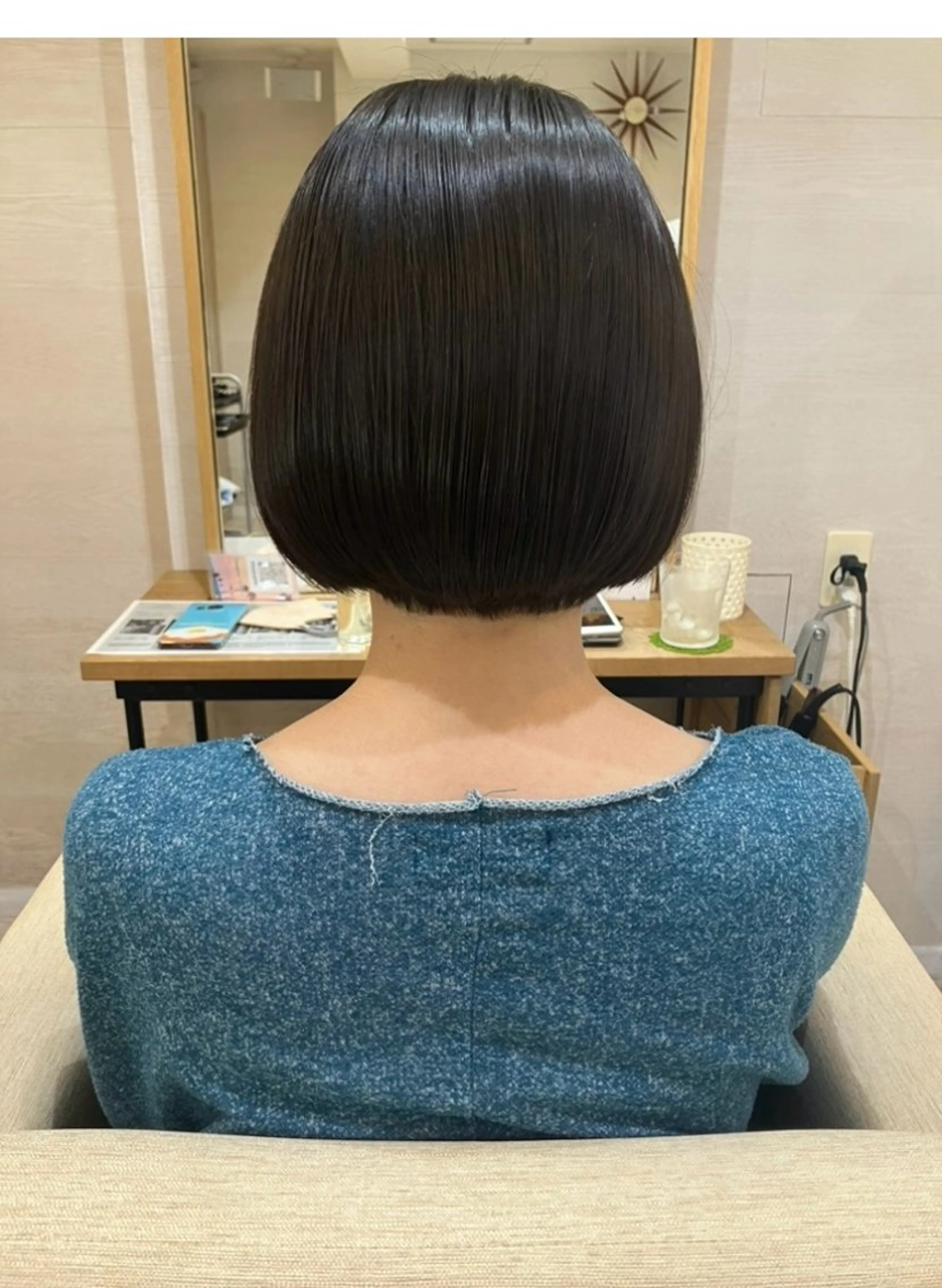 ショート ショートボブ ボブ ショートヘア 縮毛矯正 Stellar 札幌店所属・stellar Maiのヘアスタイル