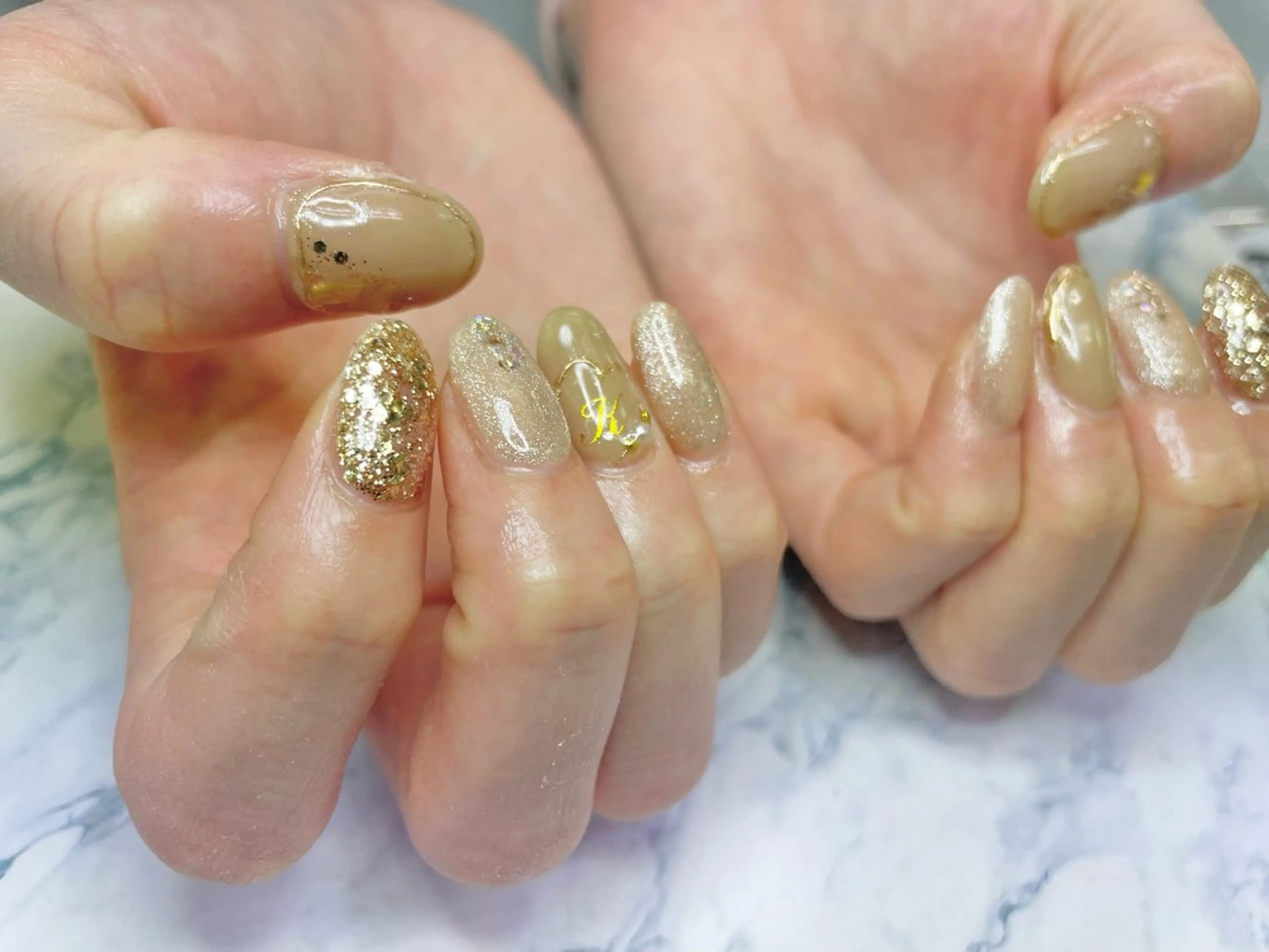 ネイル Rich to勝川店所属・村瀬 満里子のネイルデザイン