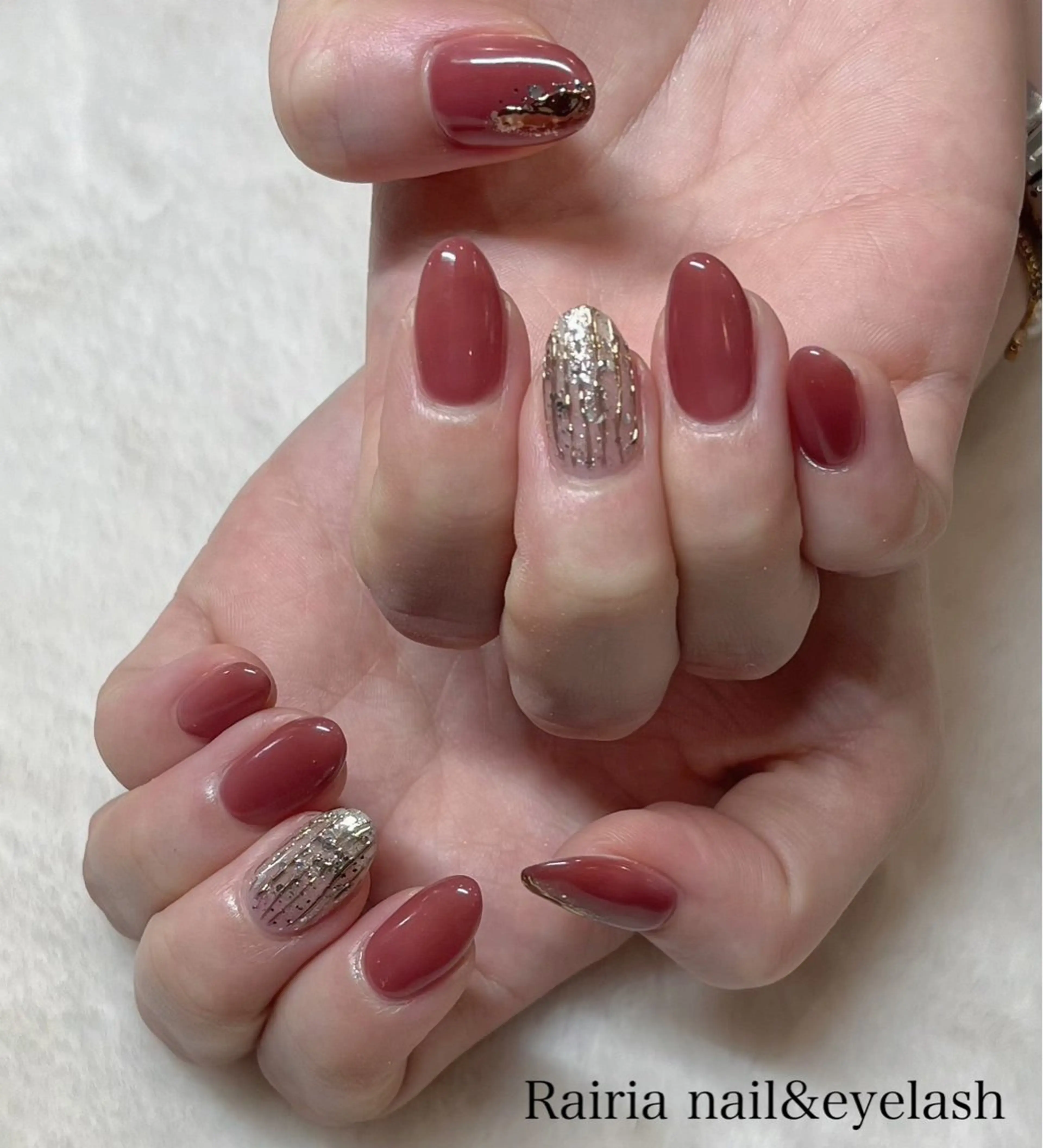 ネイル Rairia   nail所属・屋敷 理奈のネイルデザイン