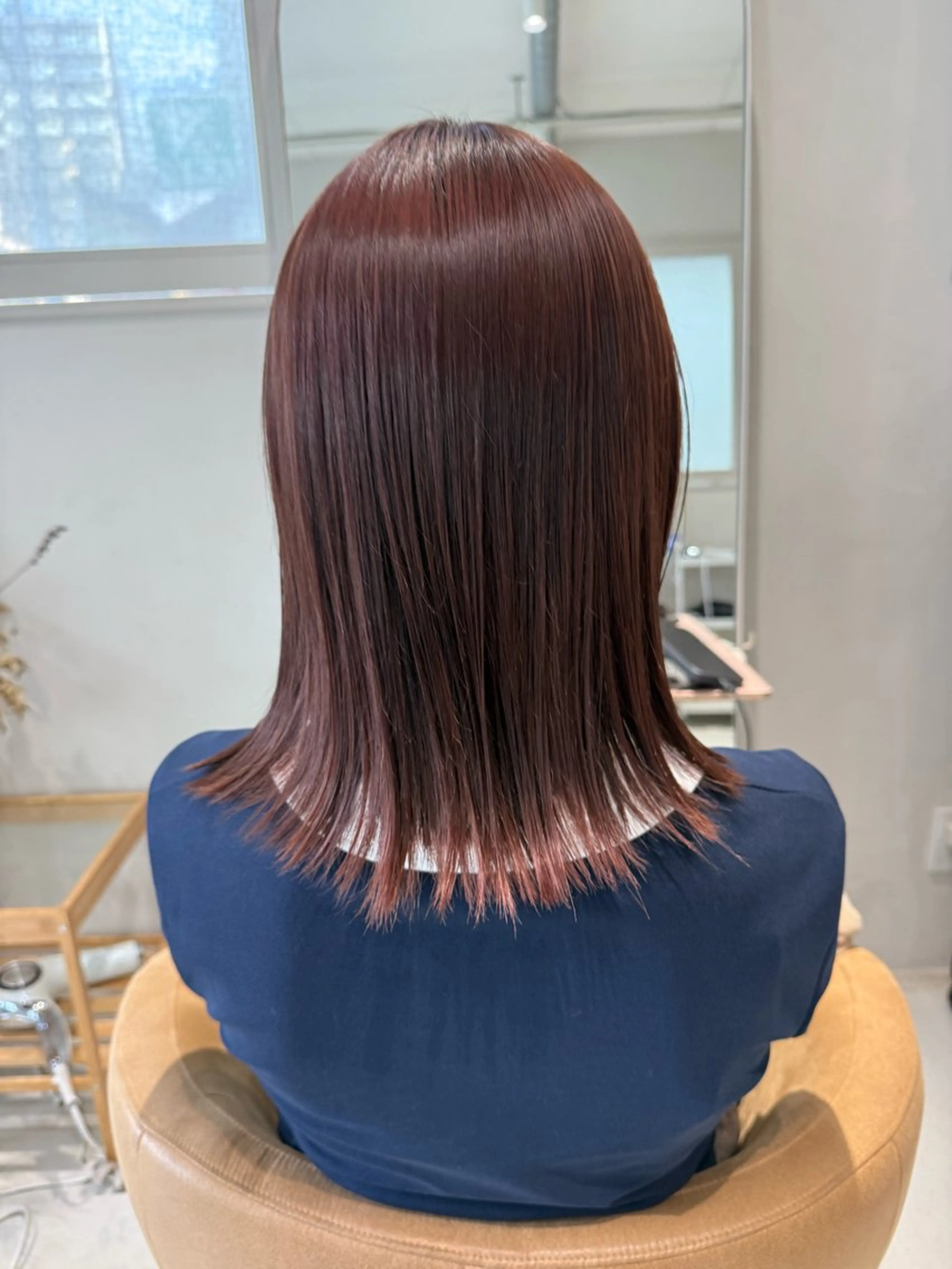 セミロング カラー 🌷花屋併設サロン 荘司まゆり🌷のヘアスタイル