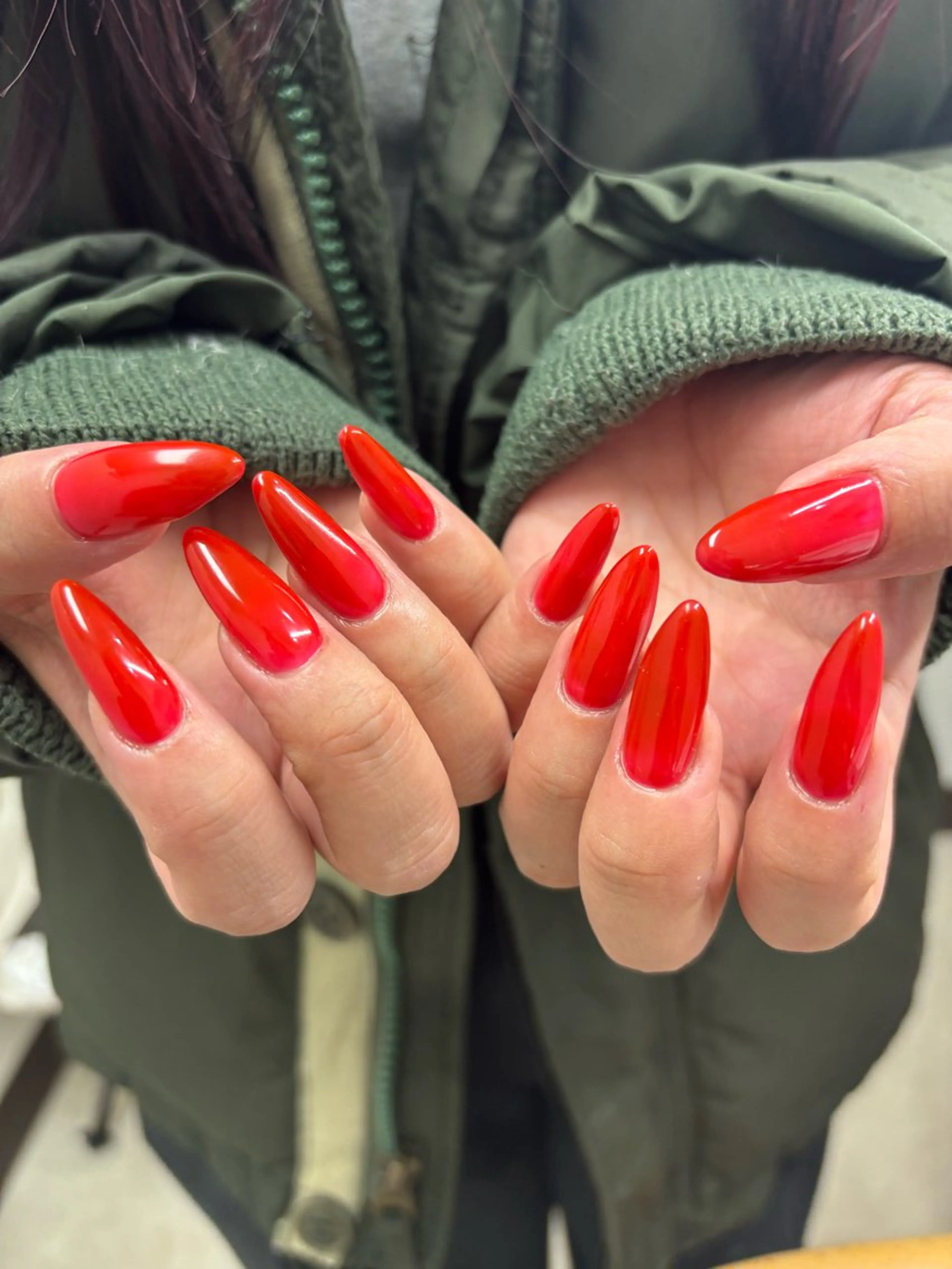 ネイル ハンドネイル 【orchid】 Hitomiのネイルデザイン