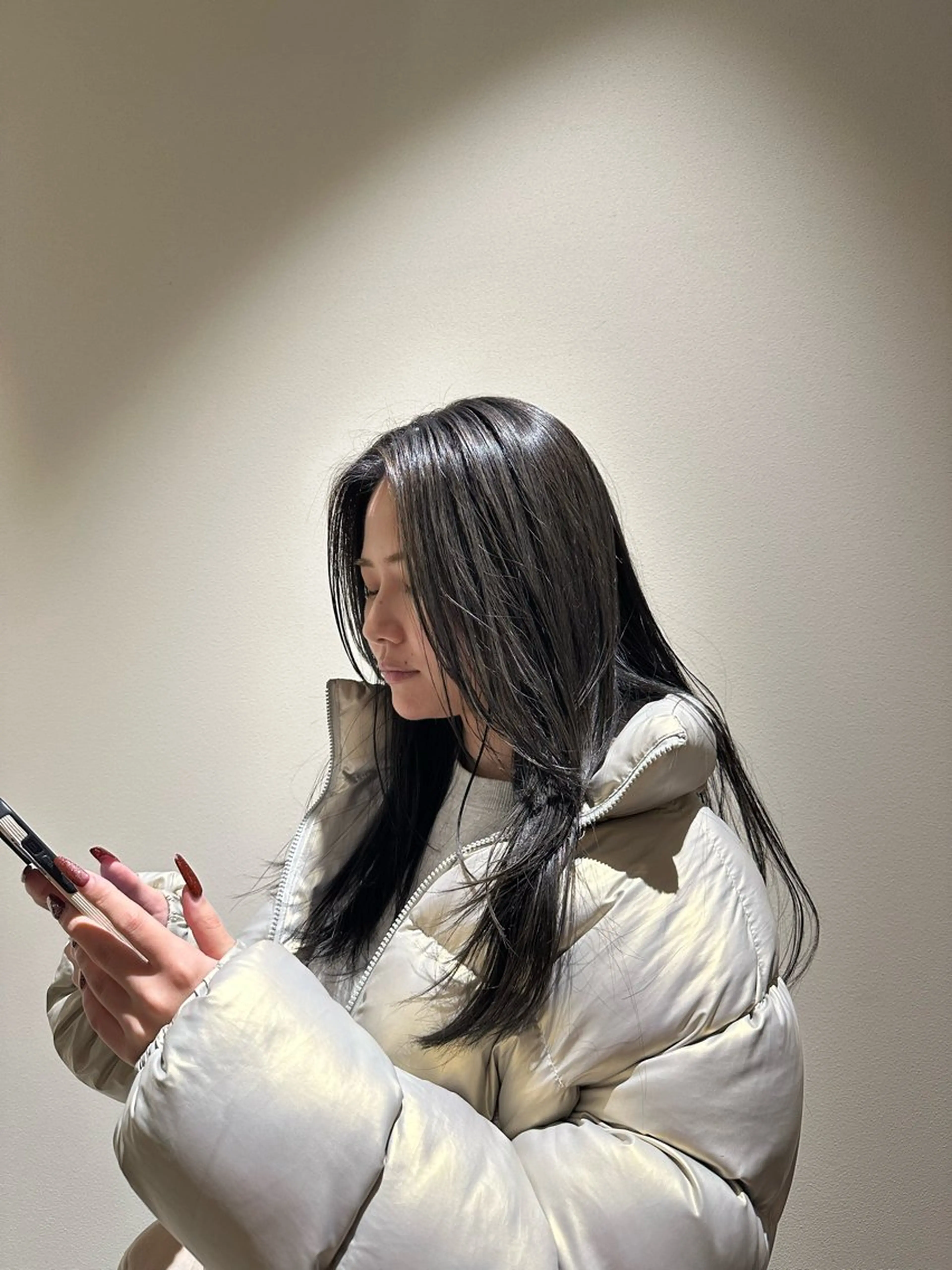 ダブルカラー🩵の写真