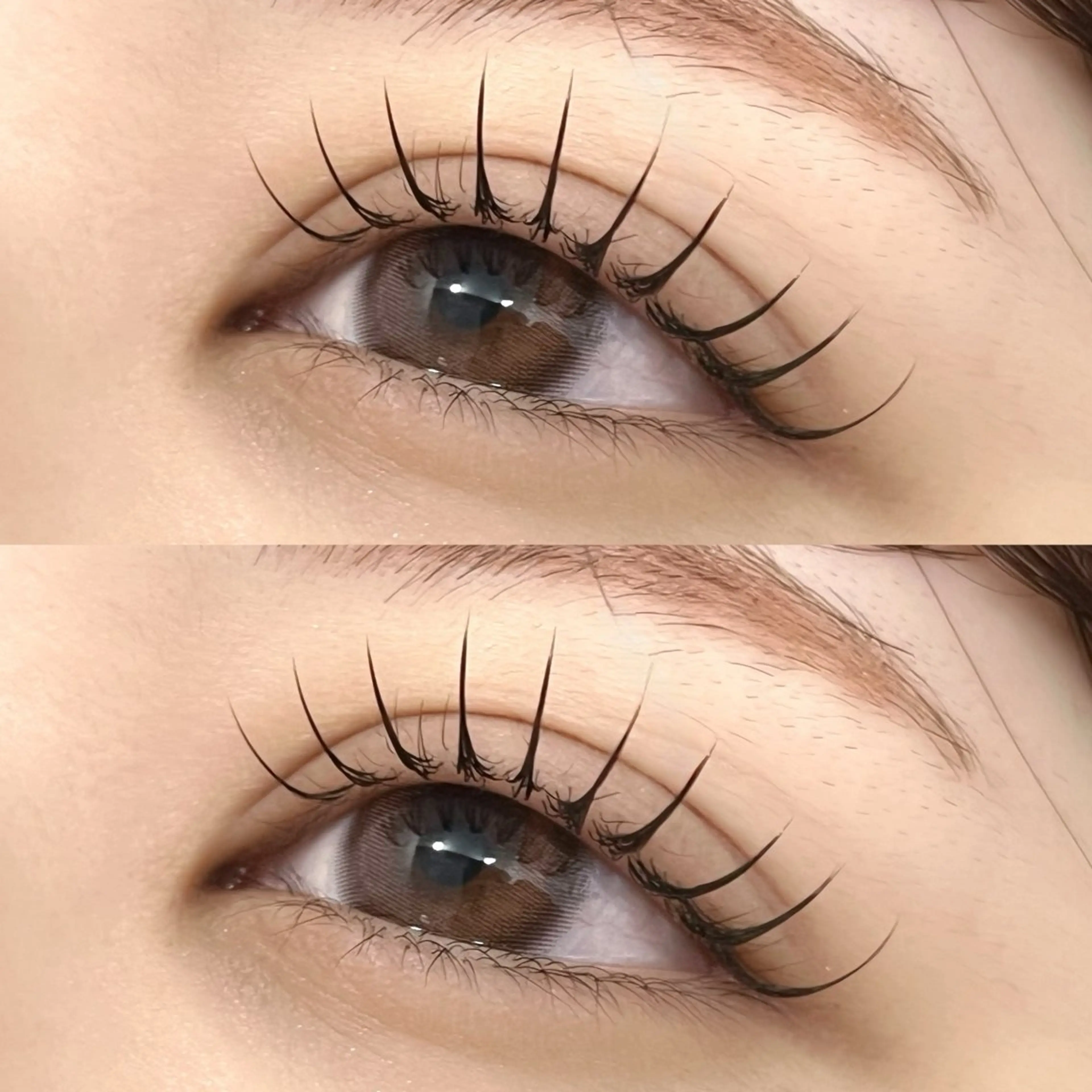 🫧【LEDエクステ】フラットラッシュ120本/自店オフ込み🫧カラー変更可◎土日祝+550の写真