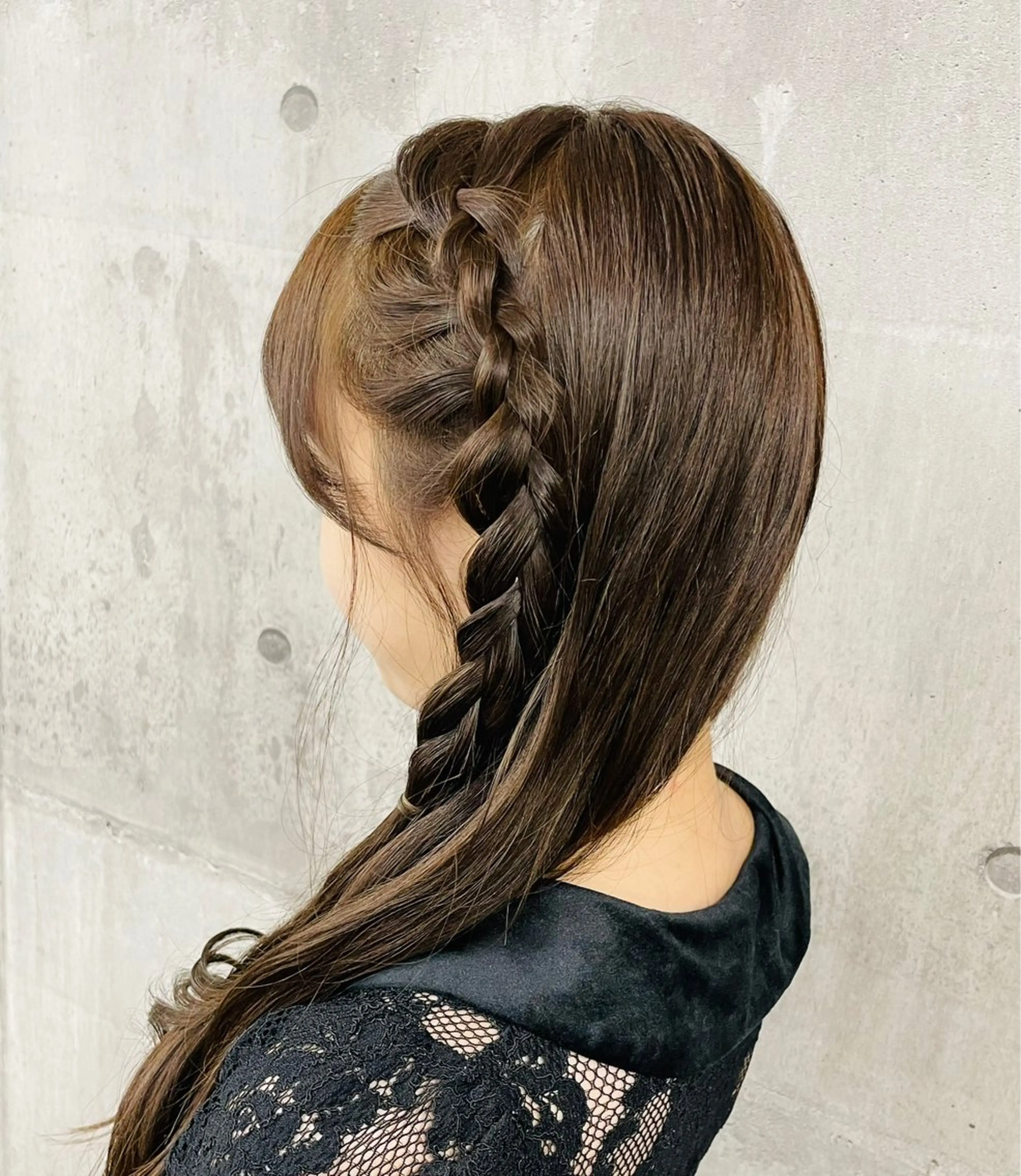 推し活応援ヘアセットの写真