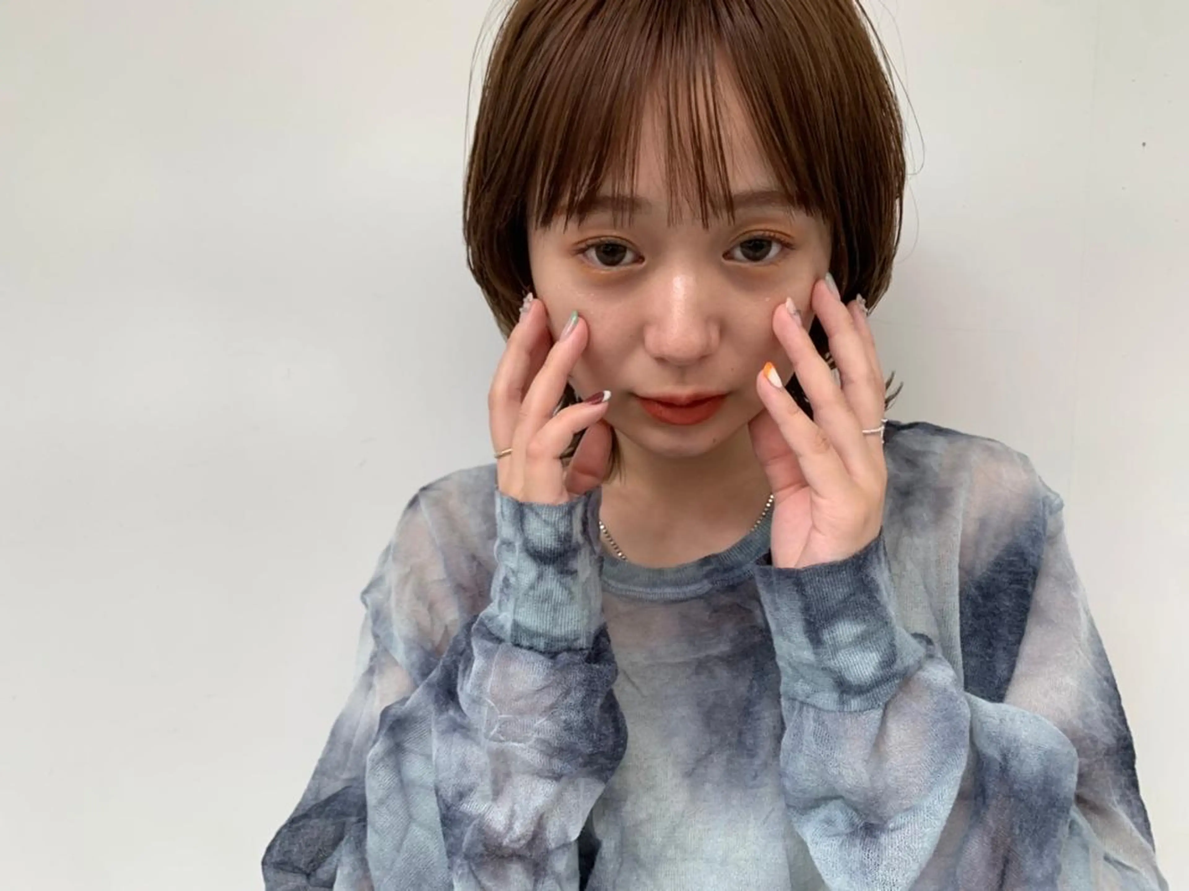 ショート カラー パーマ ヘアアレンジ ダブルカラー グラデーションカラー ハイライトカラー イルミナカラー インナーカラー CEINE【セーヌ】 三軒茶屋のヘアスタイル