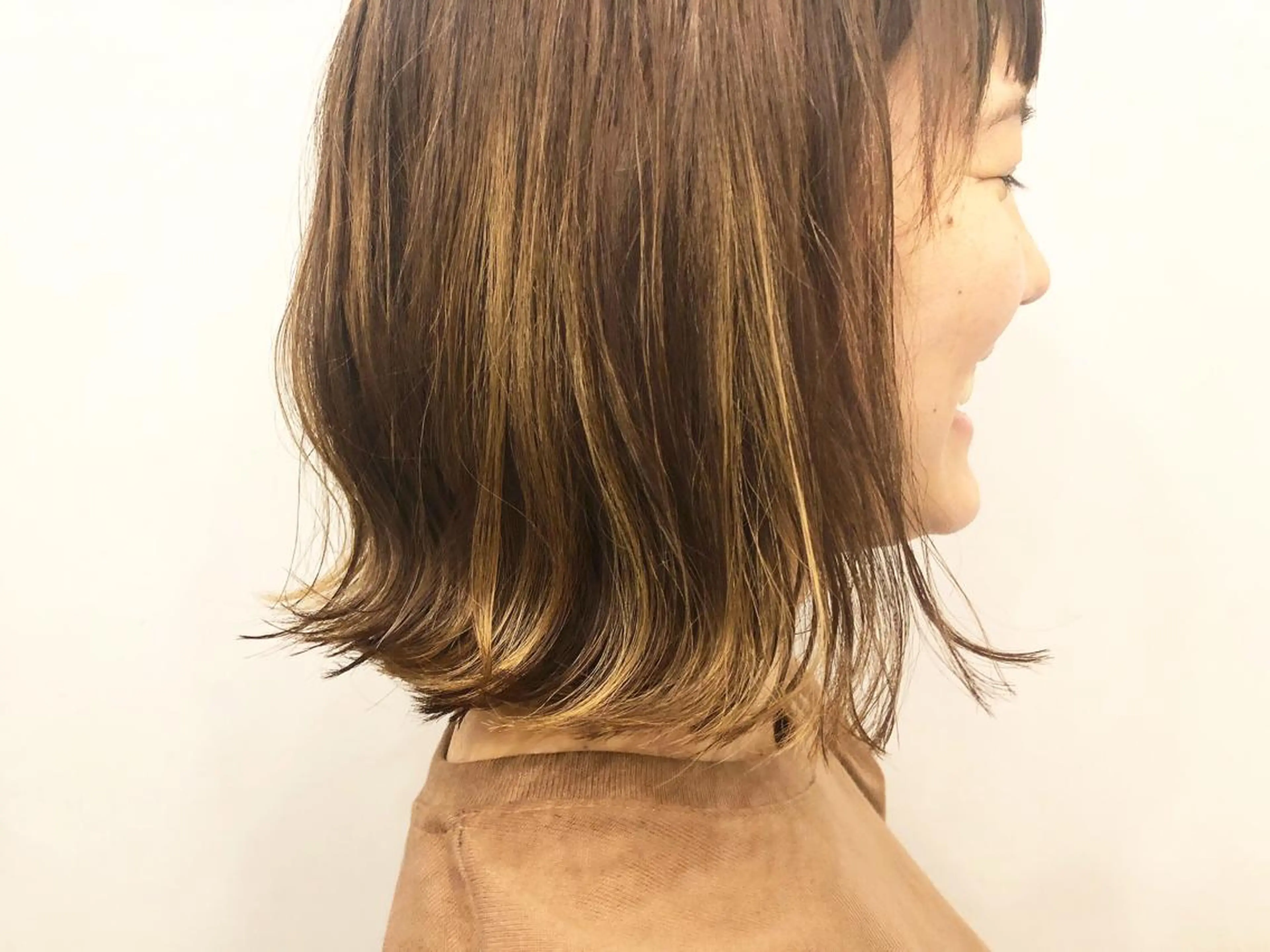 ミディアム Strawberry所属・原田 志保のヘアスタイル