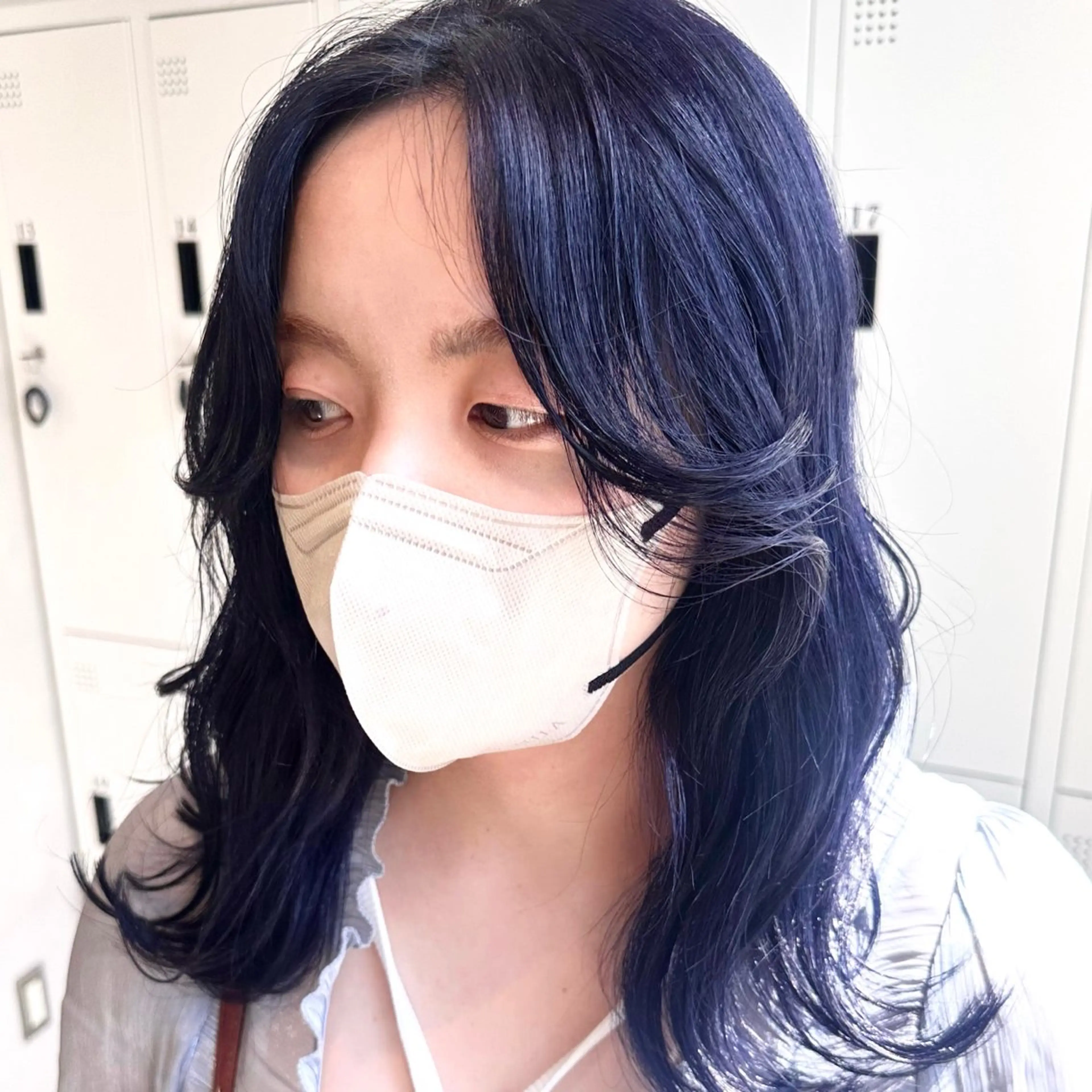 ミディアム カラー カット ヘアカラー トリートメント デザインカラー/パー マ🦖外岡咲希🦖のヘアスタイル