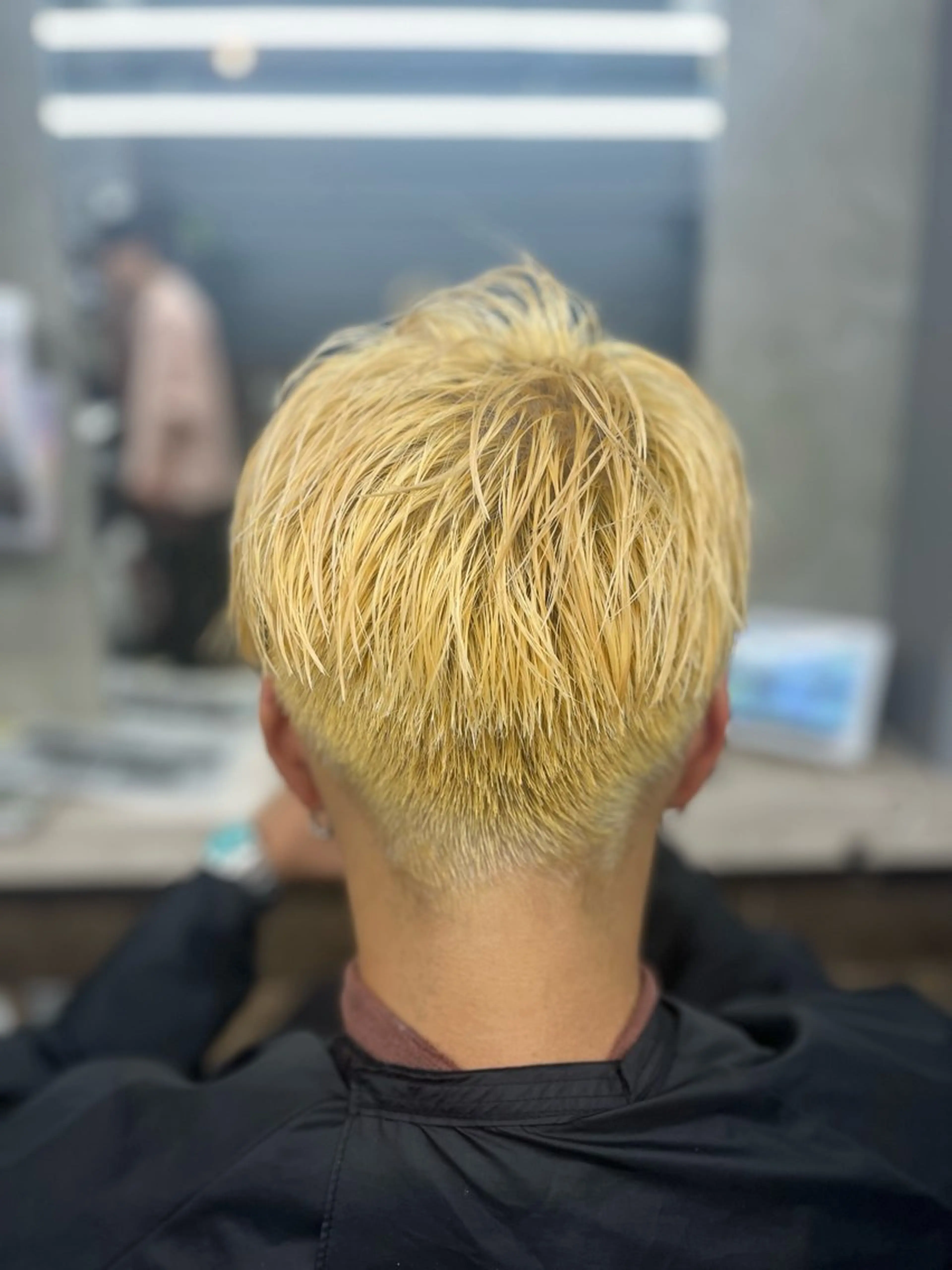 カラー メンズ ヘアカラー トリートメント 🐈‍⬛多系統🕶 tsubura🖤のヘアスタイル