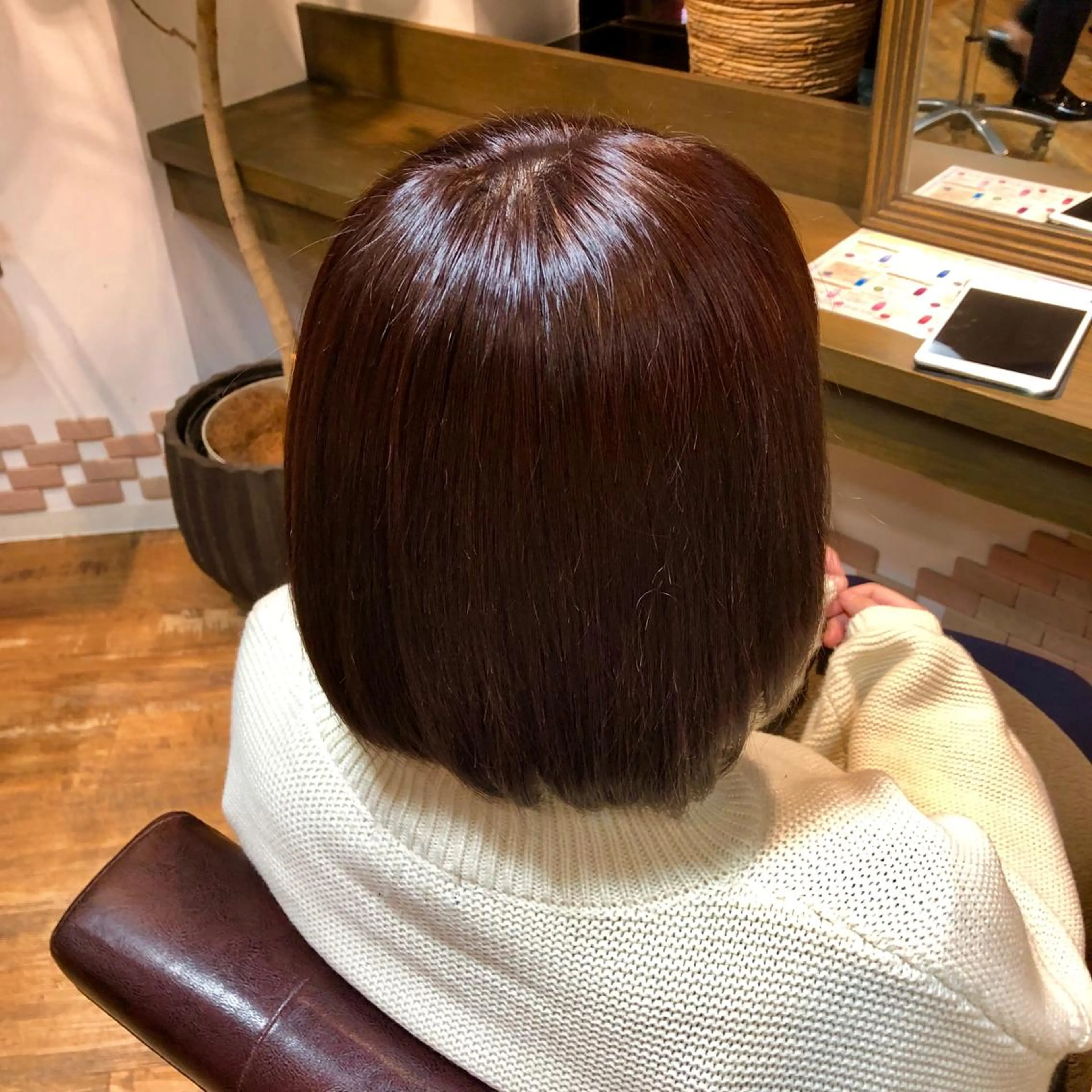 カラー ブラウンカラー ピンクカラー 💖透明感カラー💖 坂本万由子のヘアスタイル