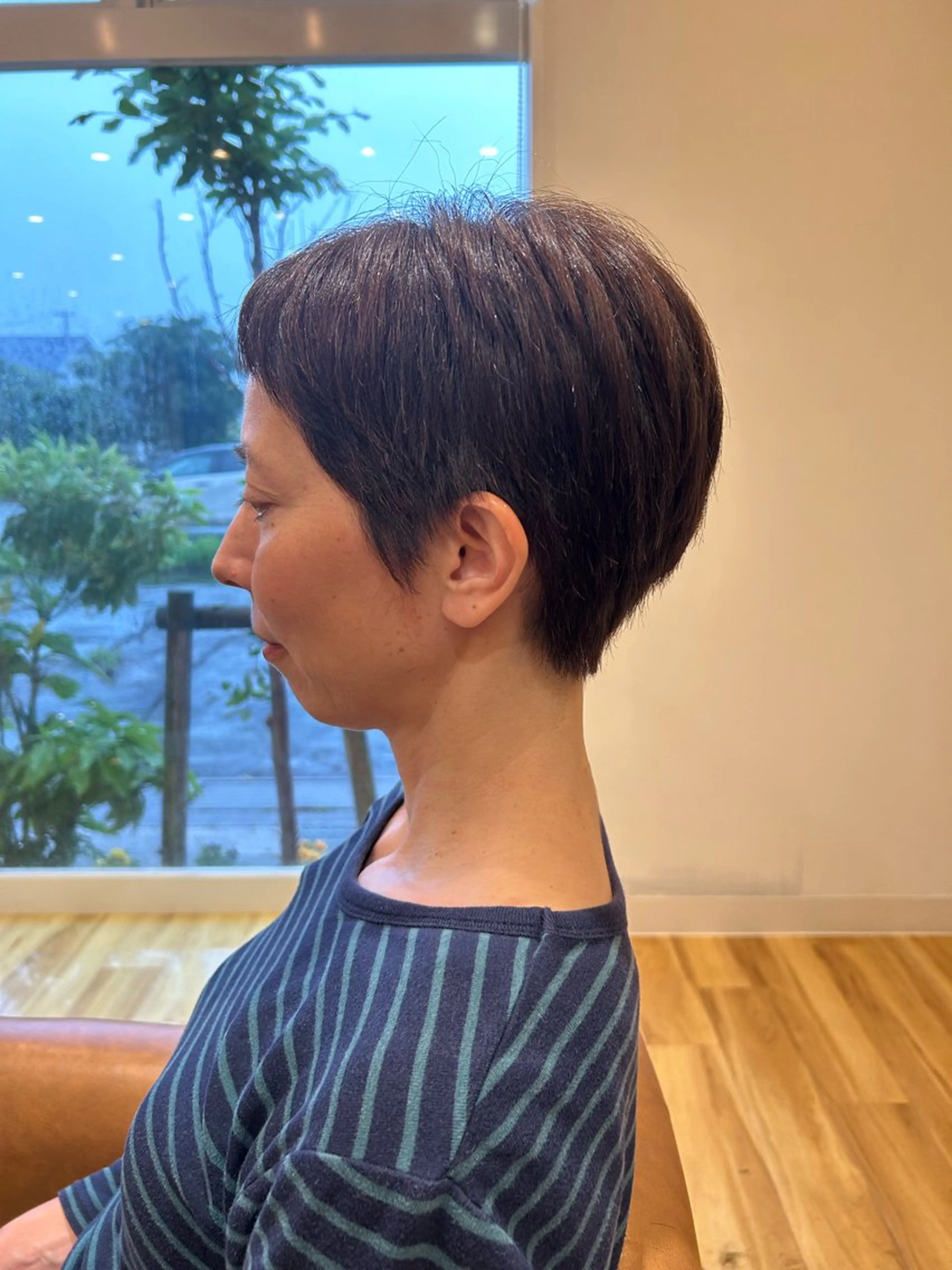 ショート ベリーショート ショートヘア 志乃屋所属・中川 美里のヘアスタイル