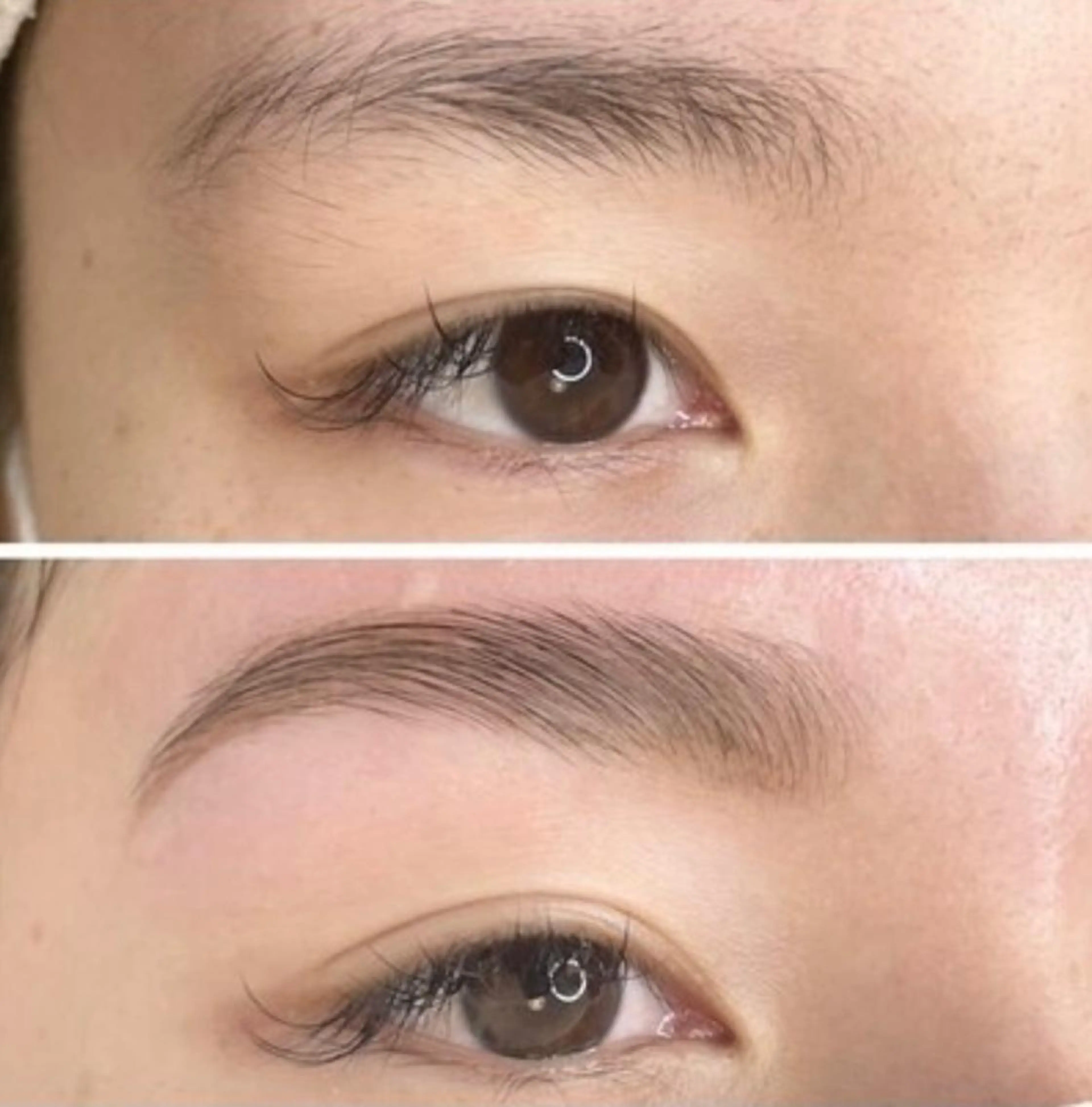 アイブロウ ハリウッドブロウリフト 眉毛ワックス脱毛 CLUTCH eye 阿倍野NATSUMIのマツエク・マツパデザイン