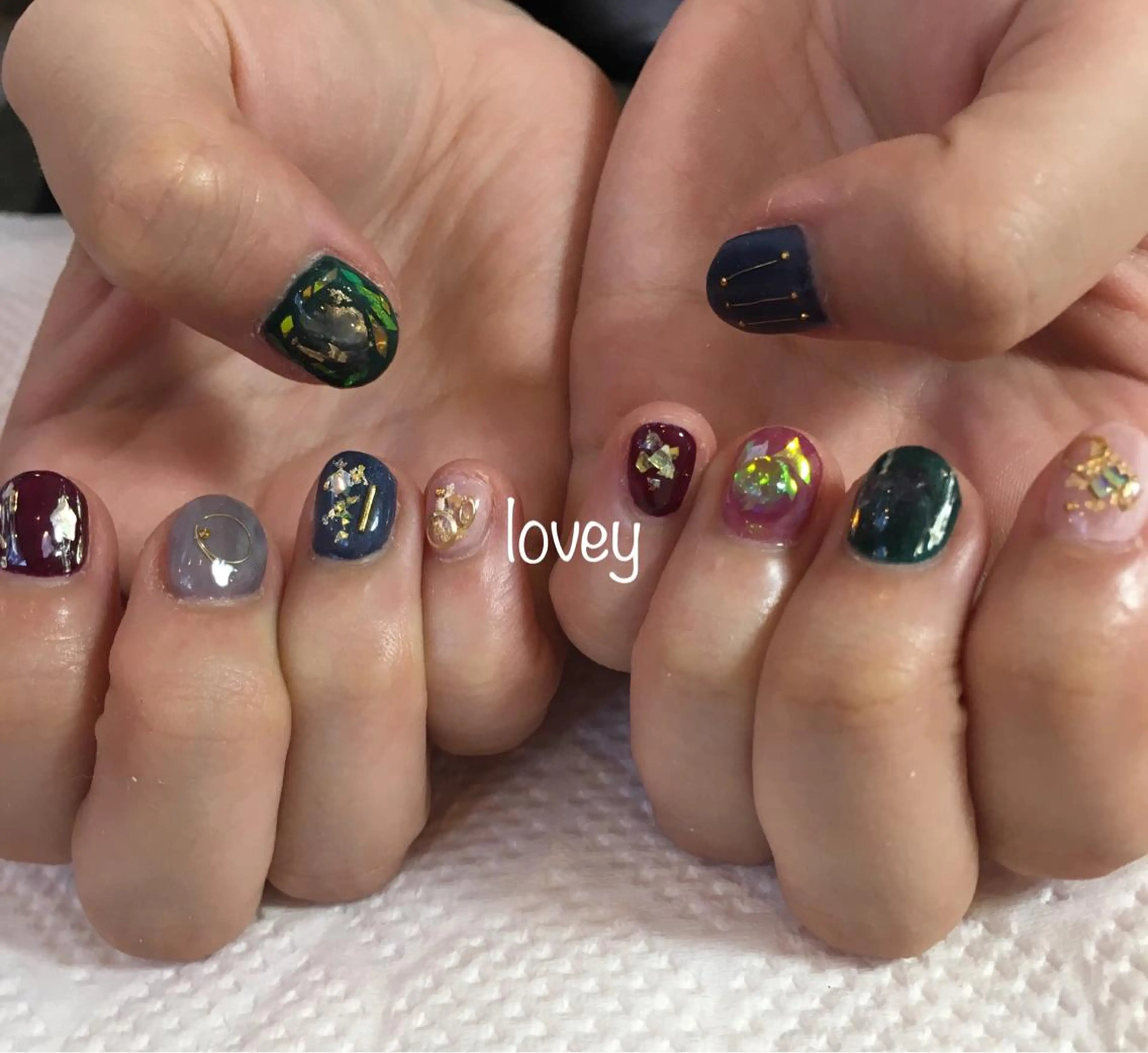 ネイル プライベートサロン loveyのネイルデザイン