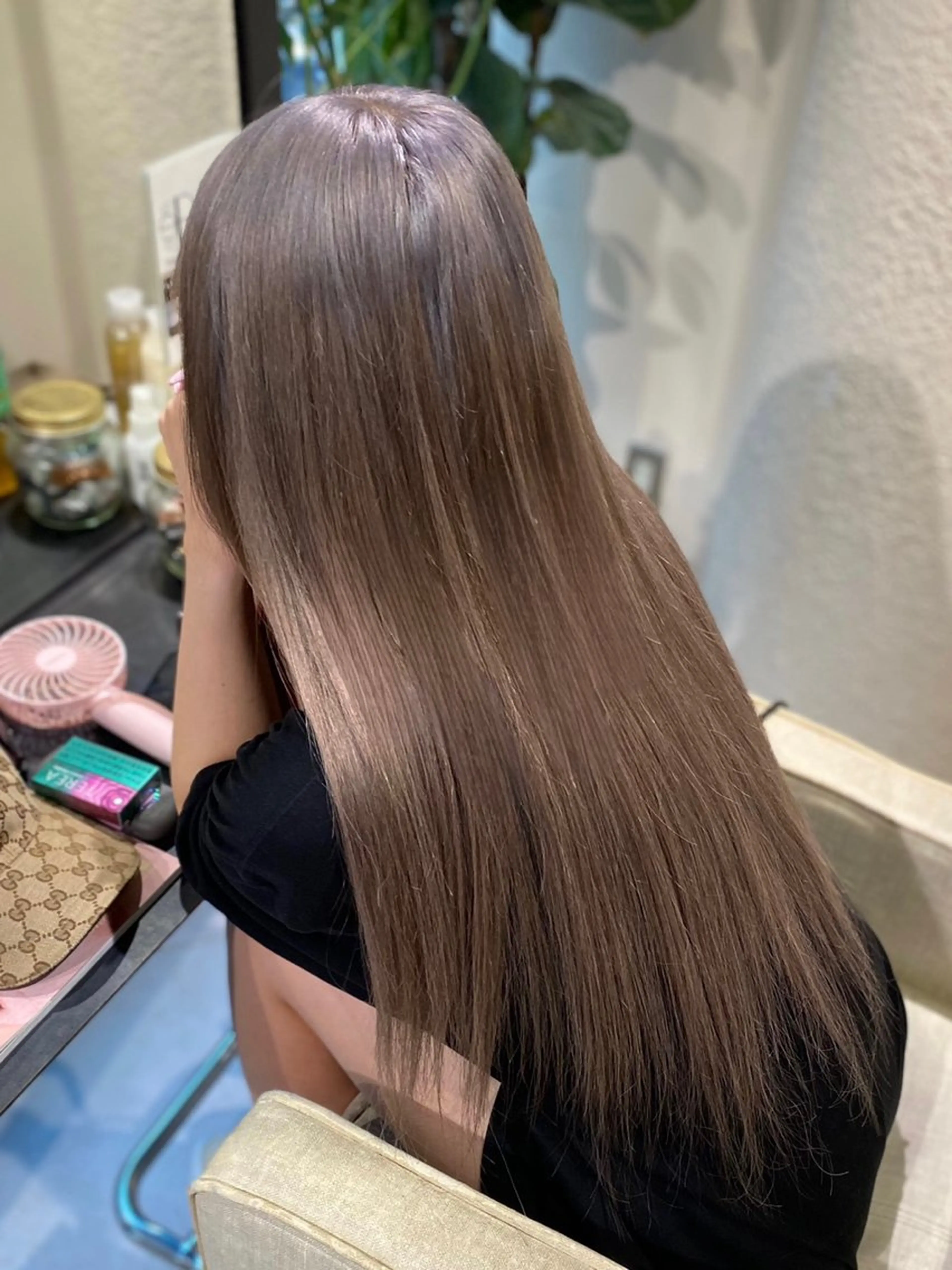 ロング ハイトーン✨艶髪💘 💘 AYANO💘のヘアスタイル