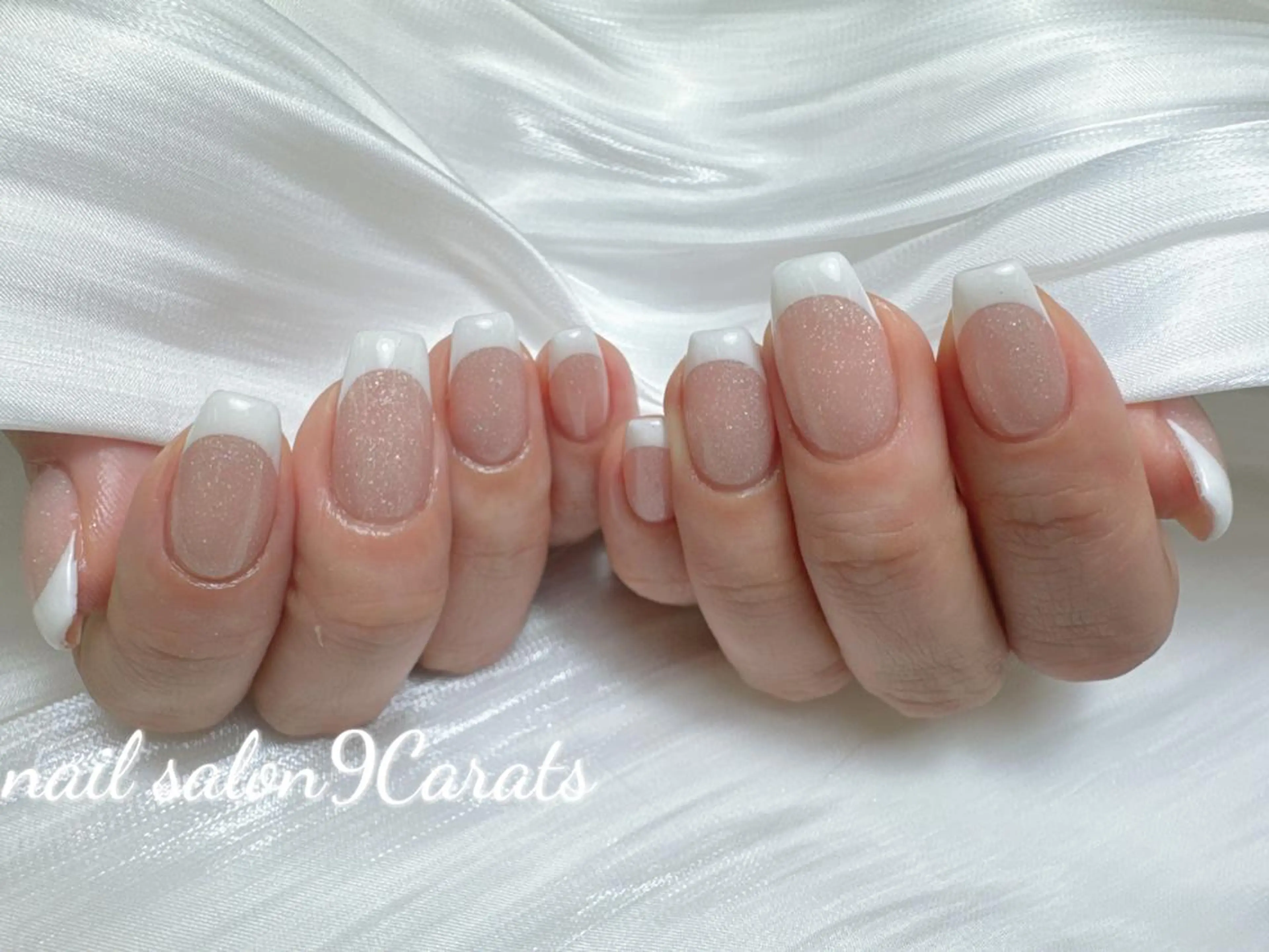 ネイル 💜ワンホンネイル ナインカラット💎のネイルデザイン