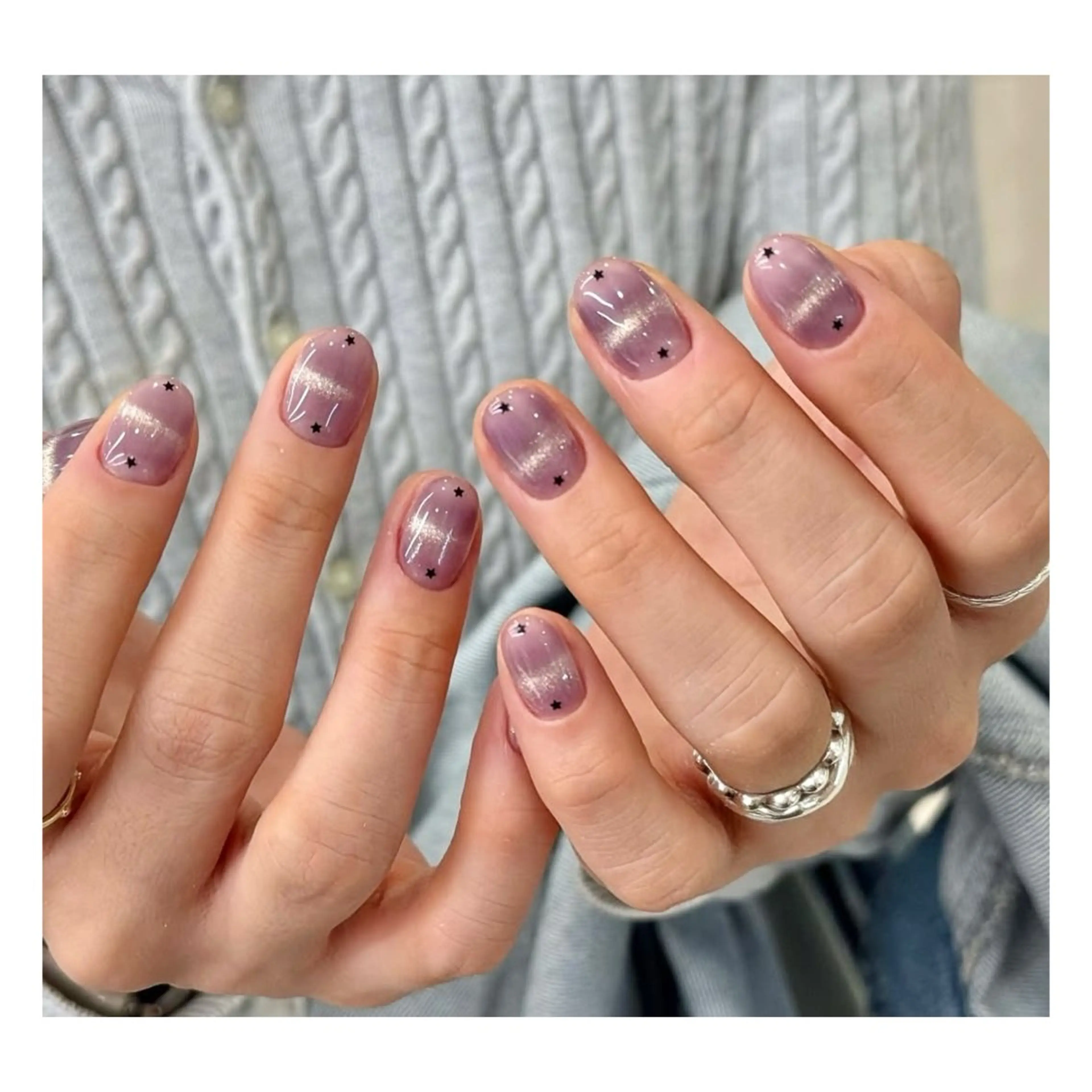 ネイル ハンドネイル ⏦Little 𐙚 Nail⏦のネイルデザイン