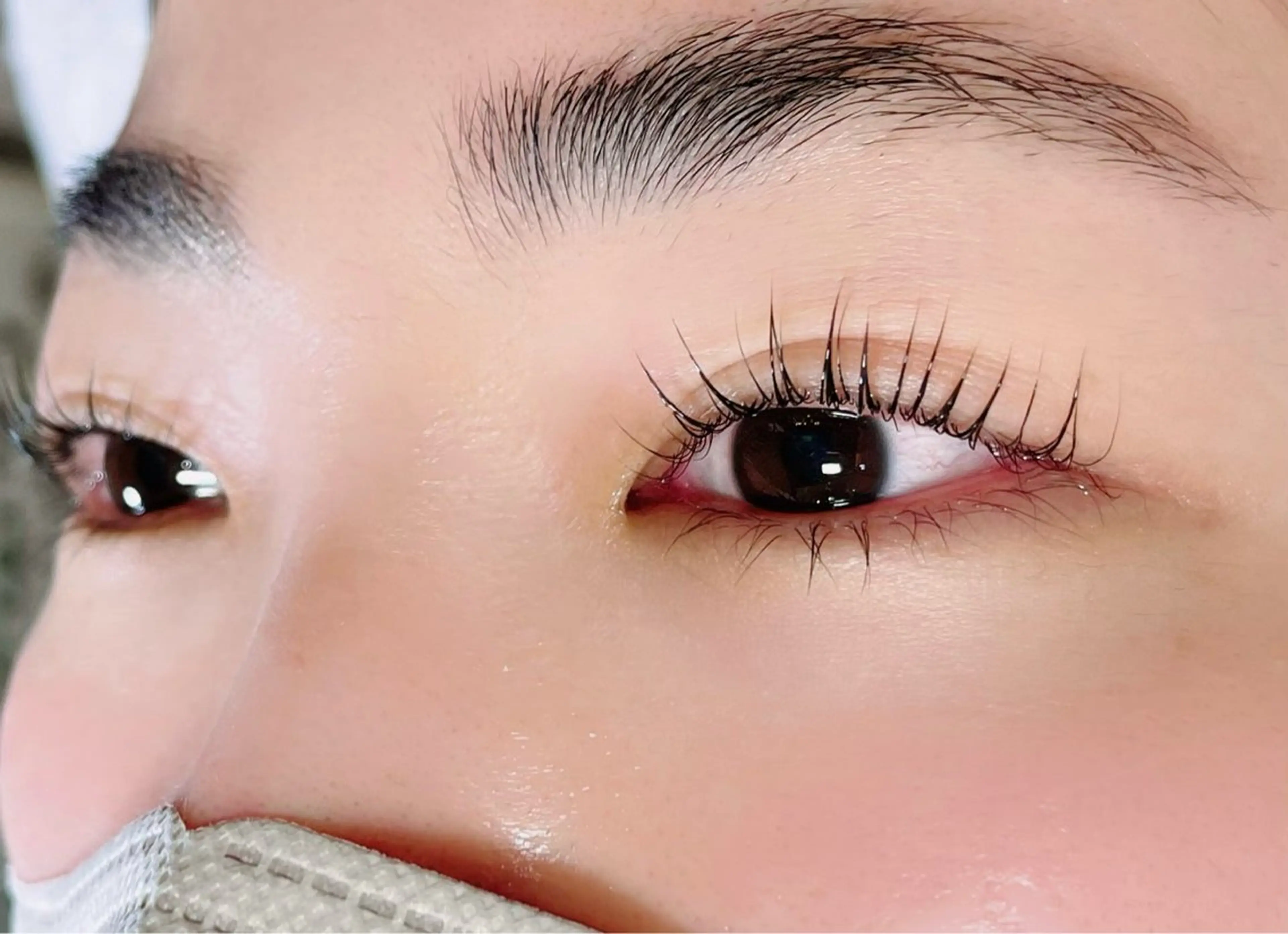 マツエク・マツパ ナチュラル パリジェンヌラッシュリフト マツパ Charme 五反田・不動前・目黒のマツエク・マツパデザイン