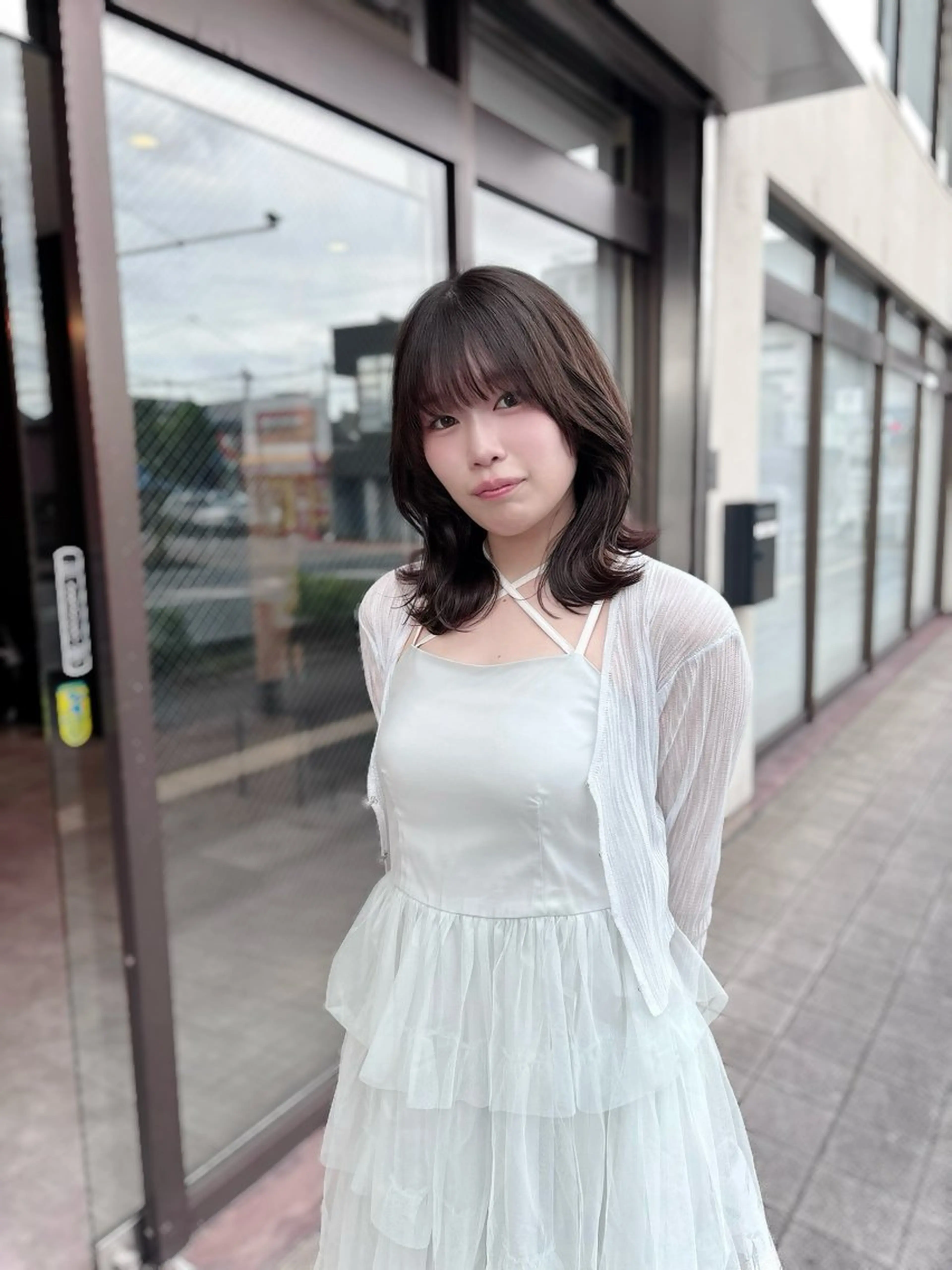 ミディアム hers所属・【縮毛矯正支持絶大】 RYOJIのヘアスタイル