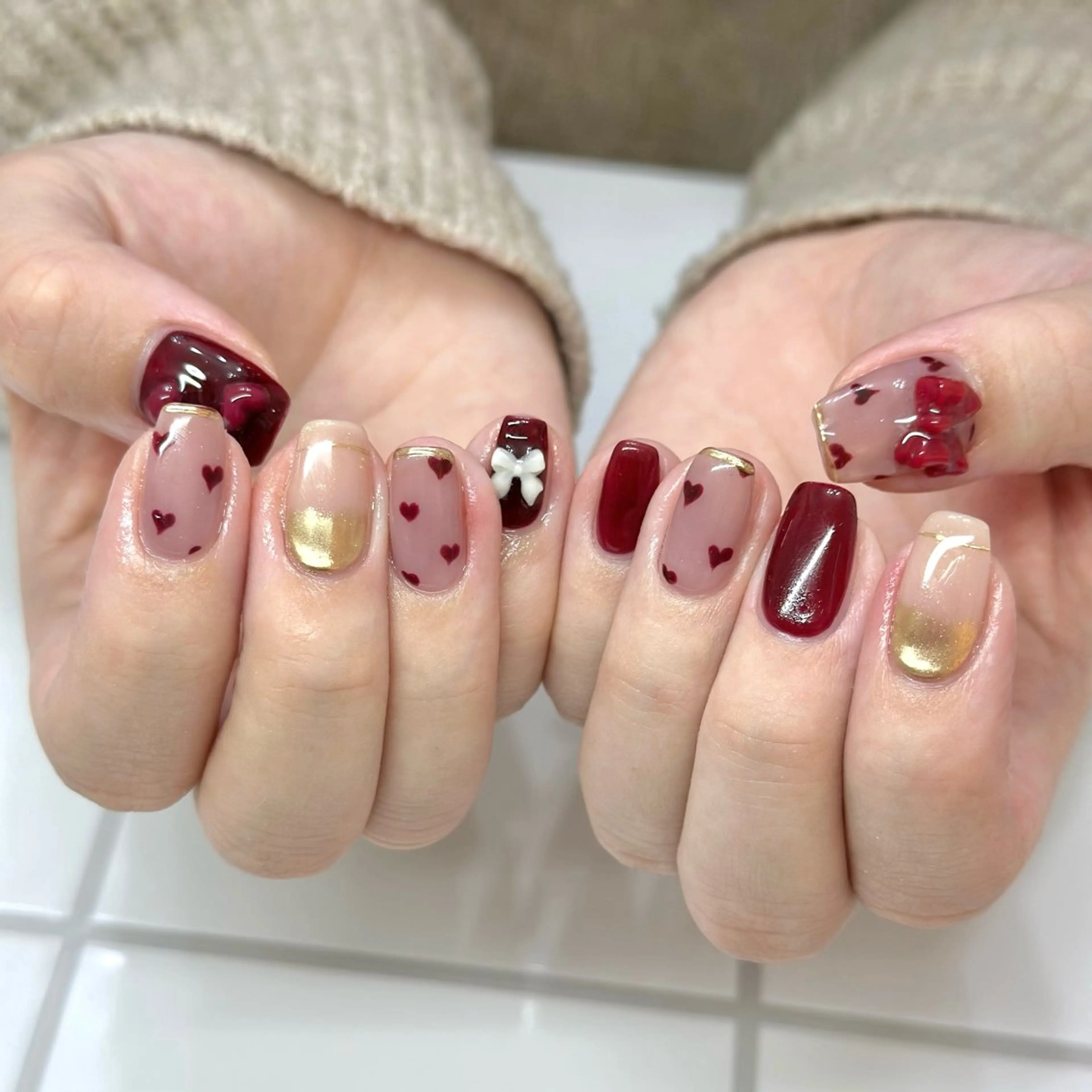 ネイル ハンドネイル Elegancia. Hiromiのネイルデザイン