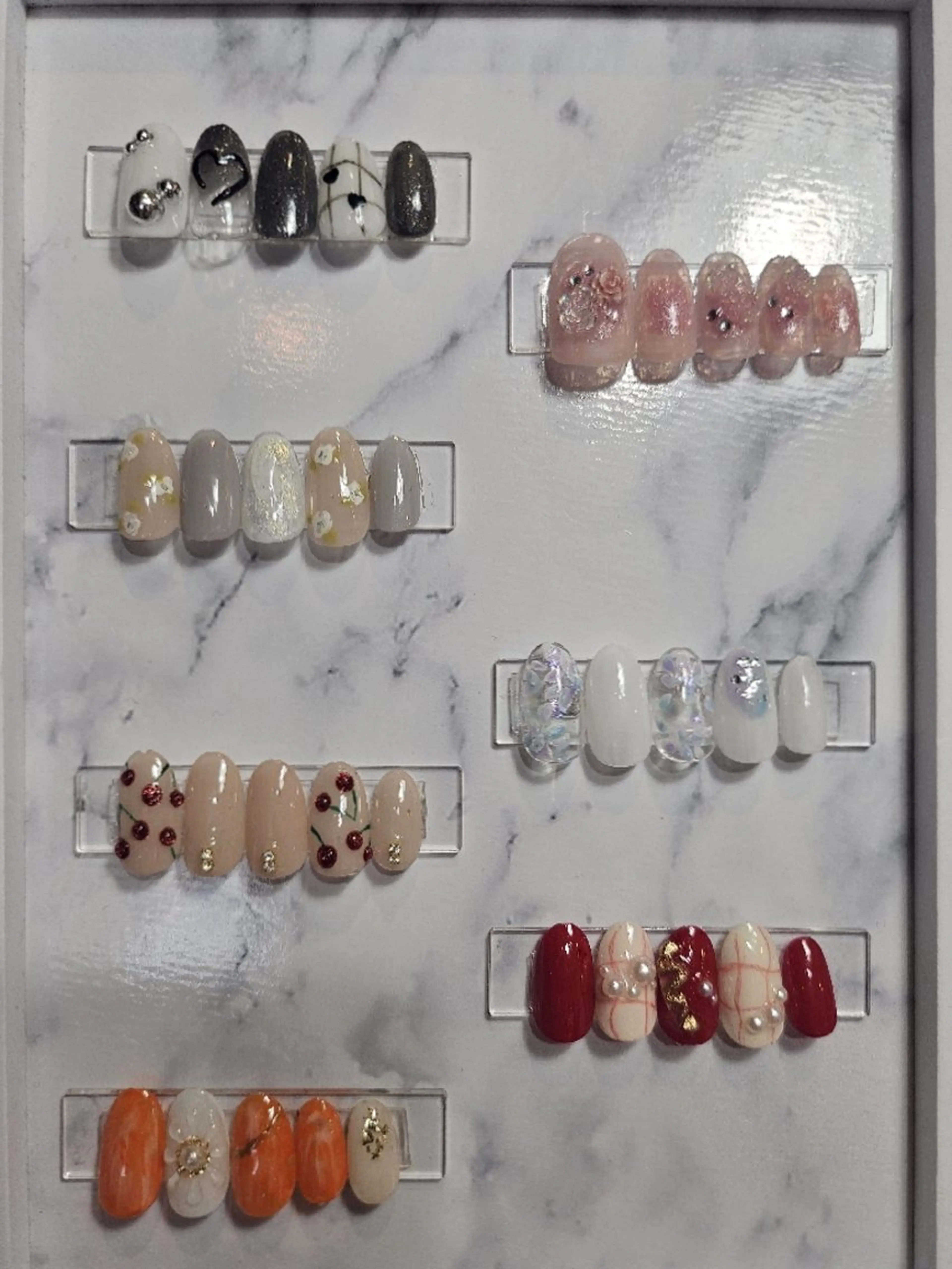 オフ有り　定額デザイン120minアート　【ネイルケア込み✨】の写真