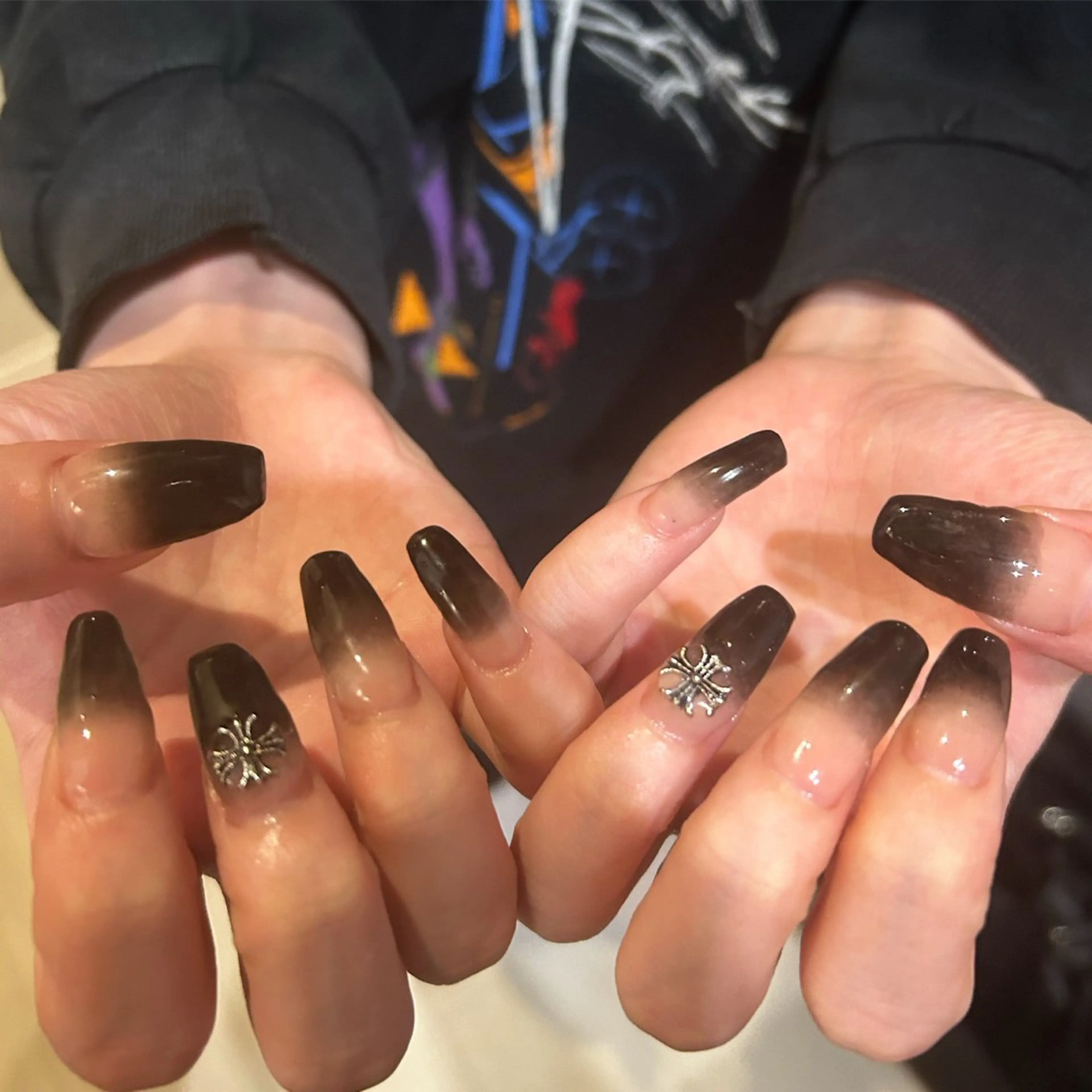 ネイル グラデーション 大山 なつみのネイルデザイン