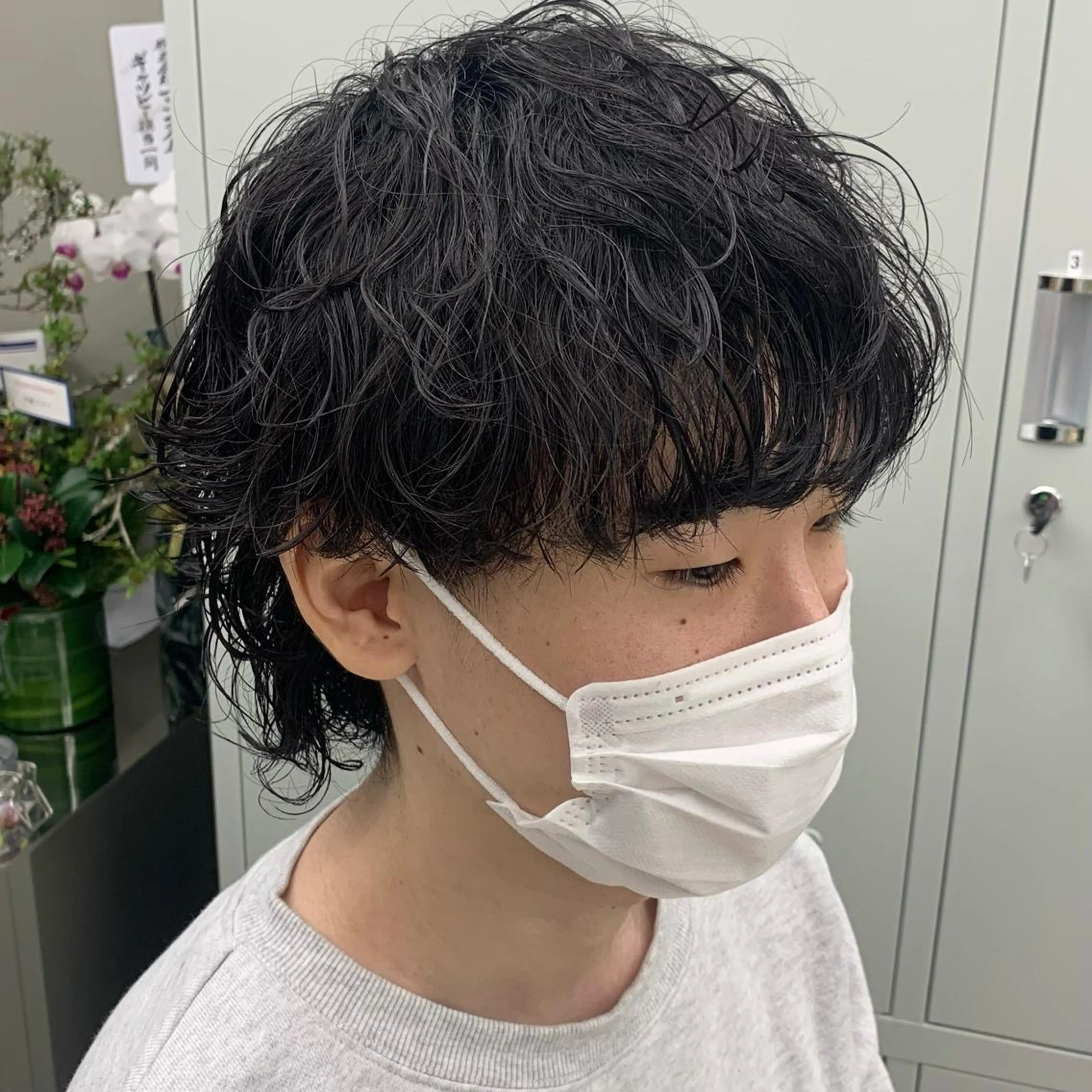 ショート パーマ メンズ メンズパーマ 波巻きパーマ fifth  SAKAE所属・SENTA✨メンズ パーマ✨fifth栄のヘアスタイル