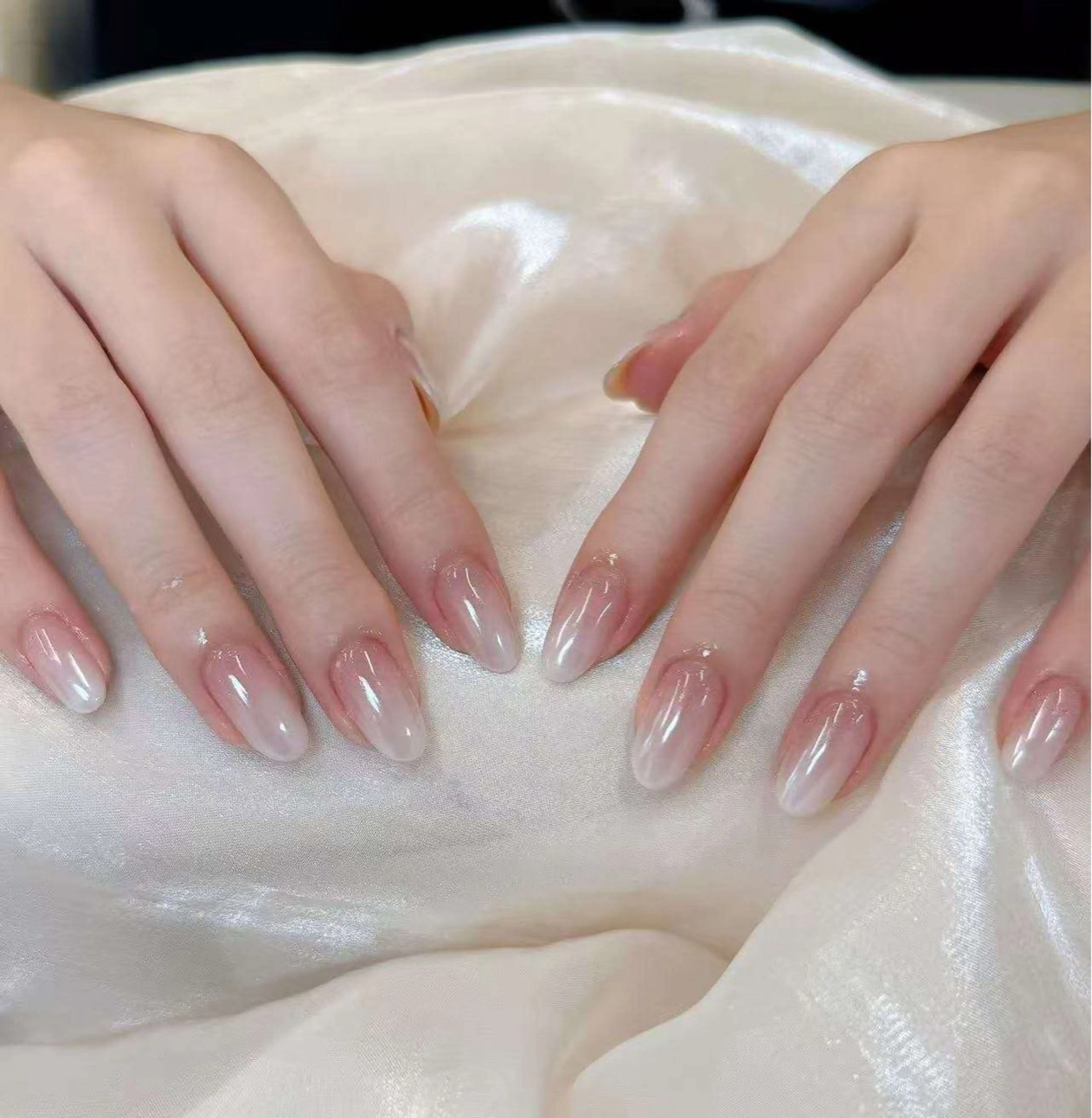 ネイル オーロラネイル フラワーネイル フットネイル フレンチネイル ジェルネイル ハンドネイル 相沢 さやかのネイルデザイン