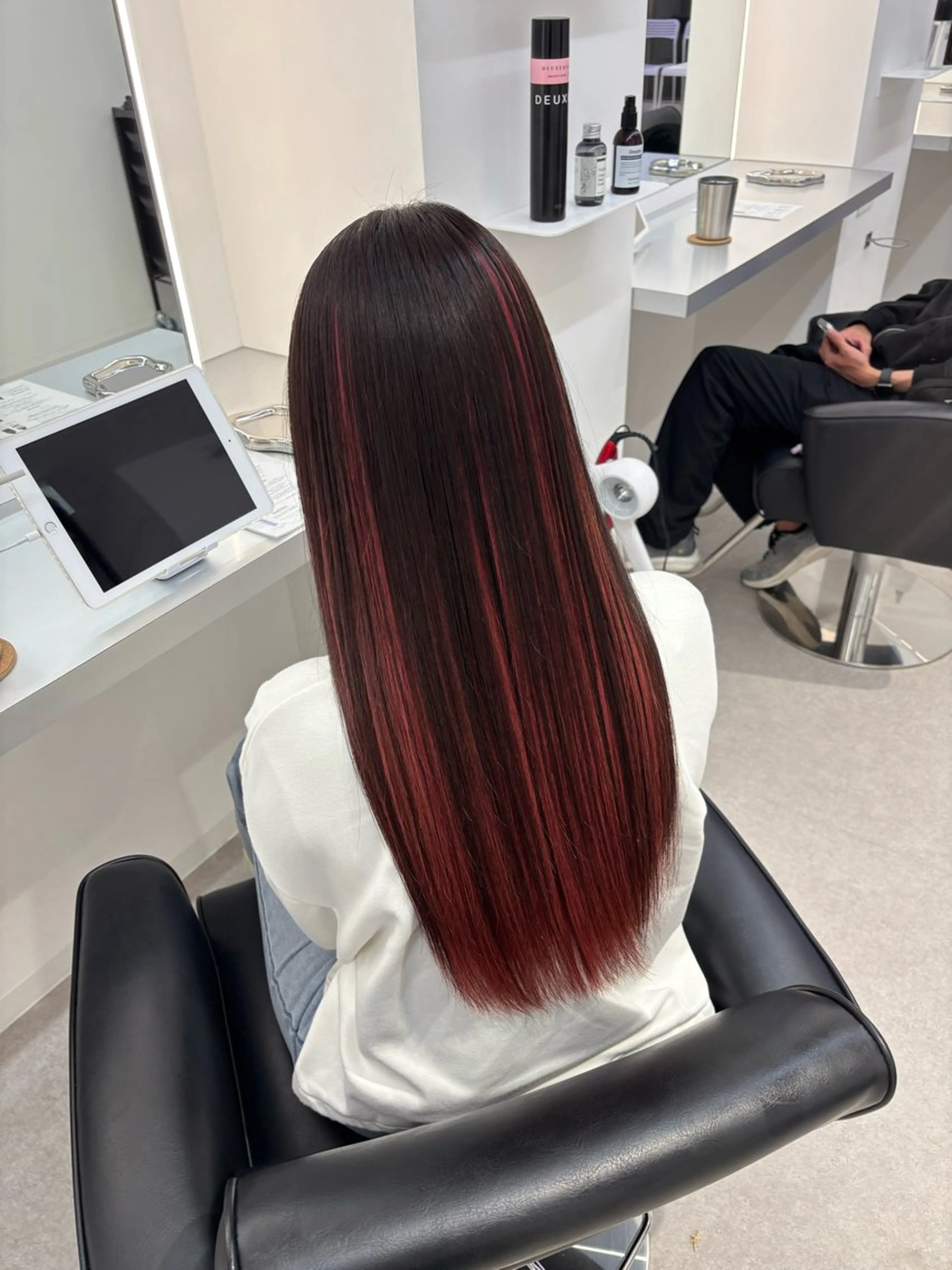 ロング カラー ヘアカラー ユラ🪐 /ブリーチのヘアスタイル