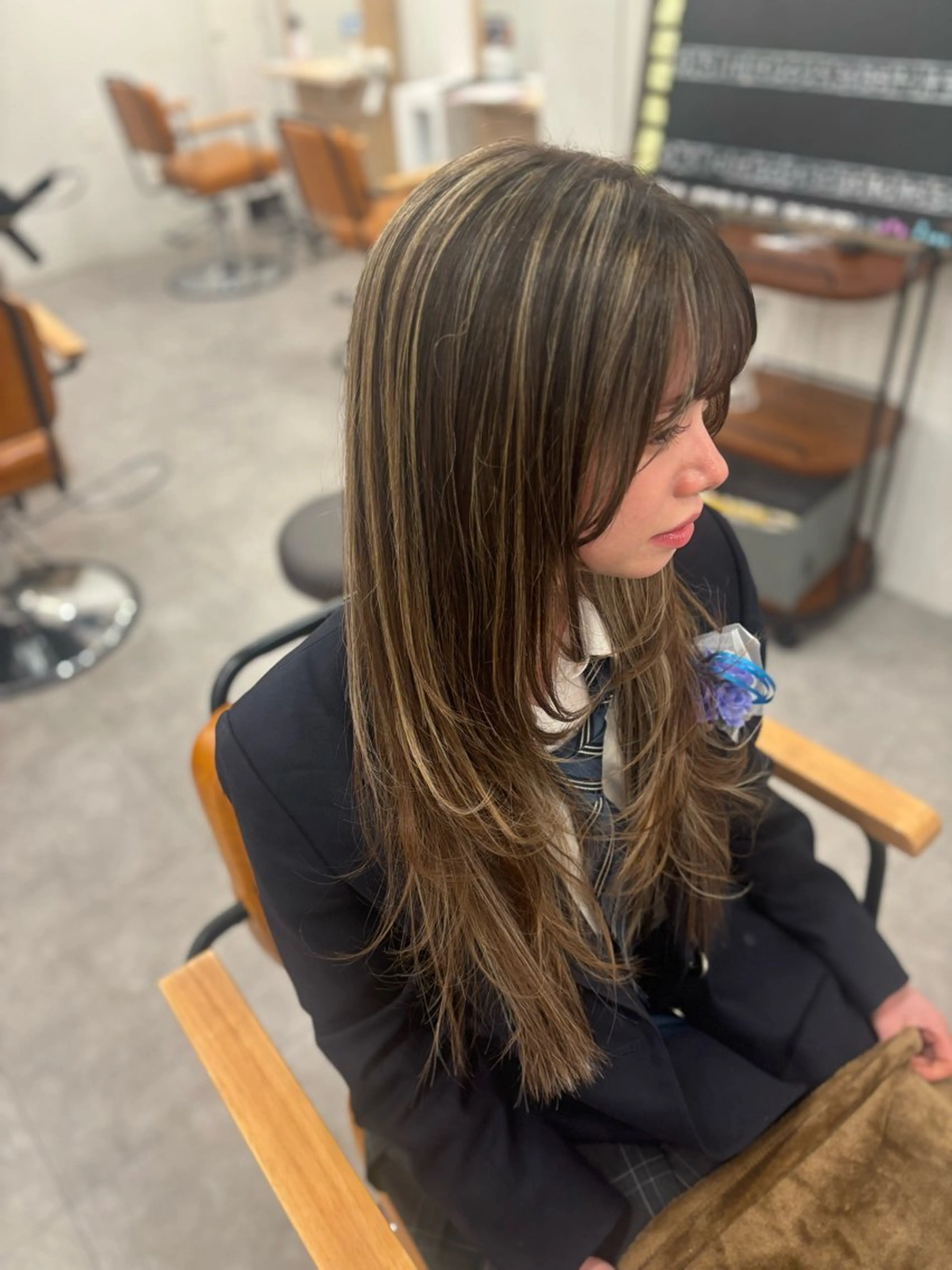 🫧 ハイライト（ブリーチあり）🫧の写真