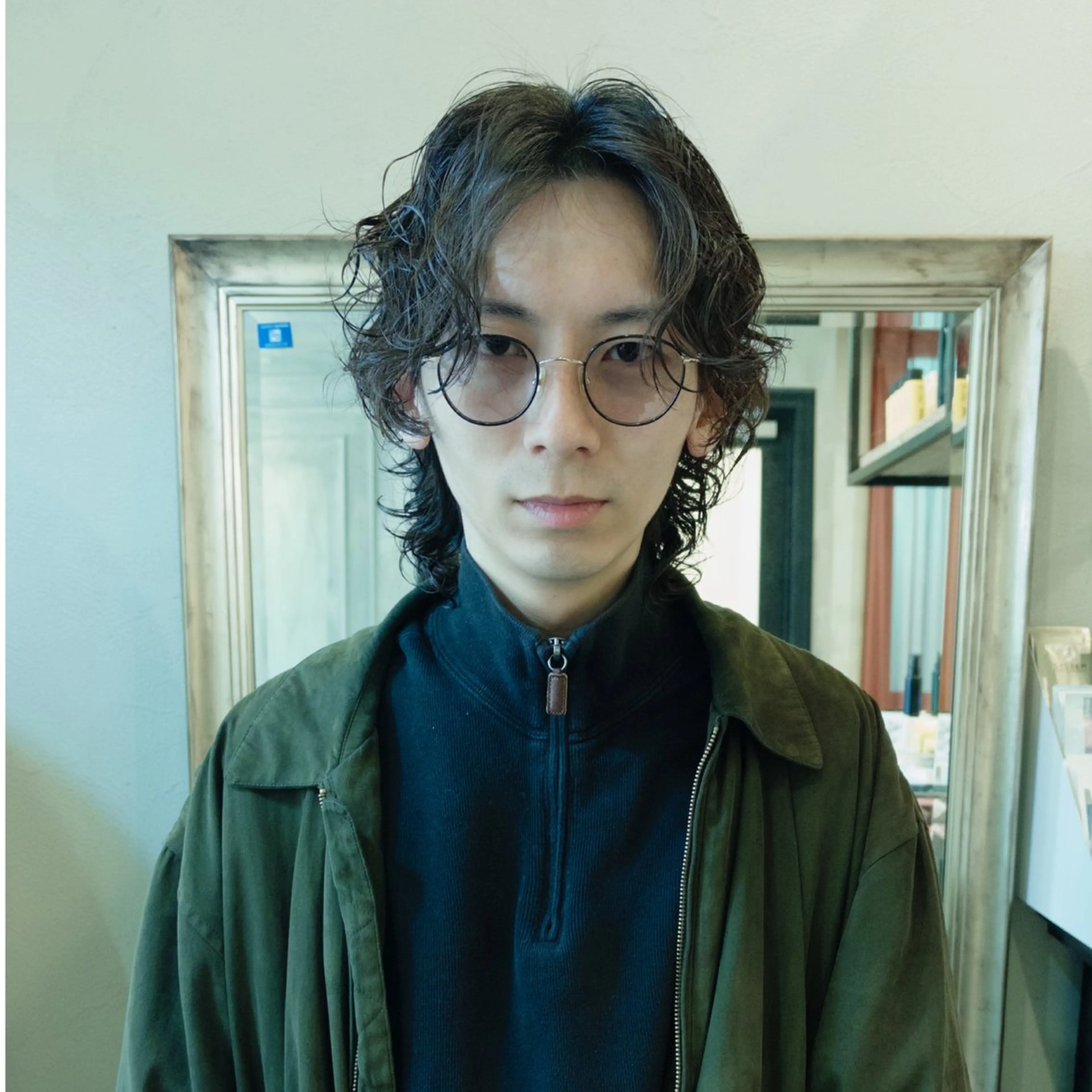 ミディアム カット パーマ パーマ美容師 matsuのヘアスタイル