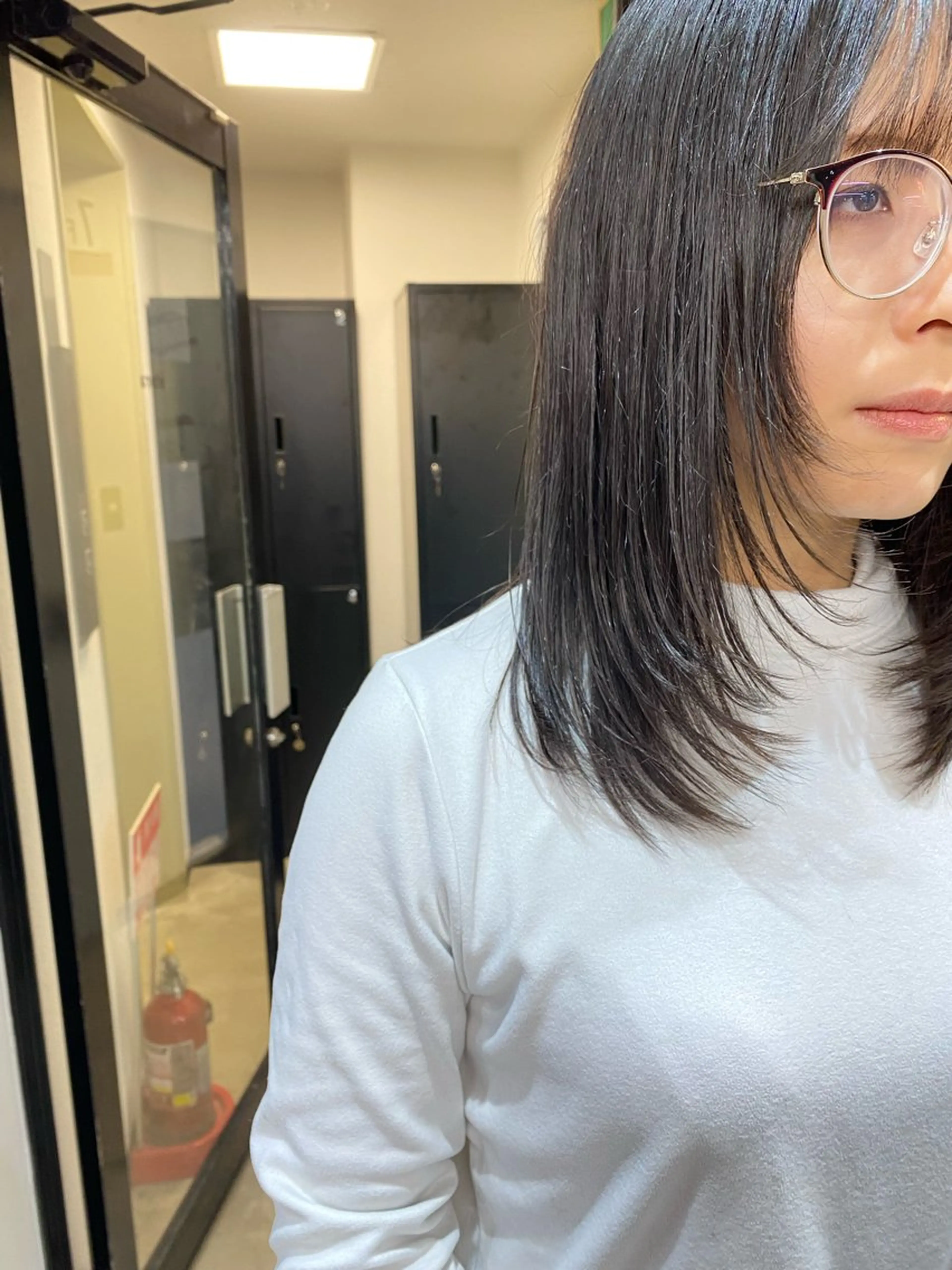 セミロング カラー レイヤーカット カット ヘアカラー トリートメント レイヤー×髪質改善✨ 渋谷/佐藤侑哉のヘアスタイル