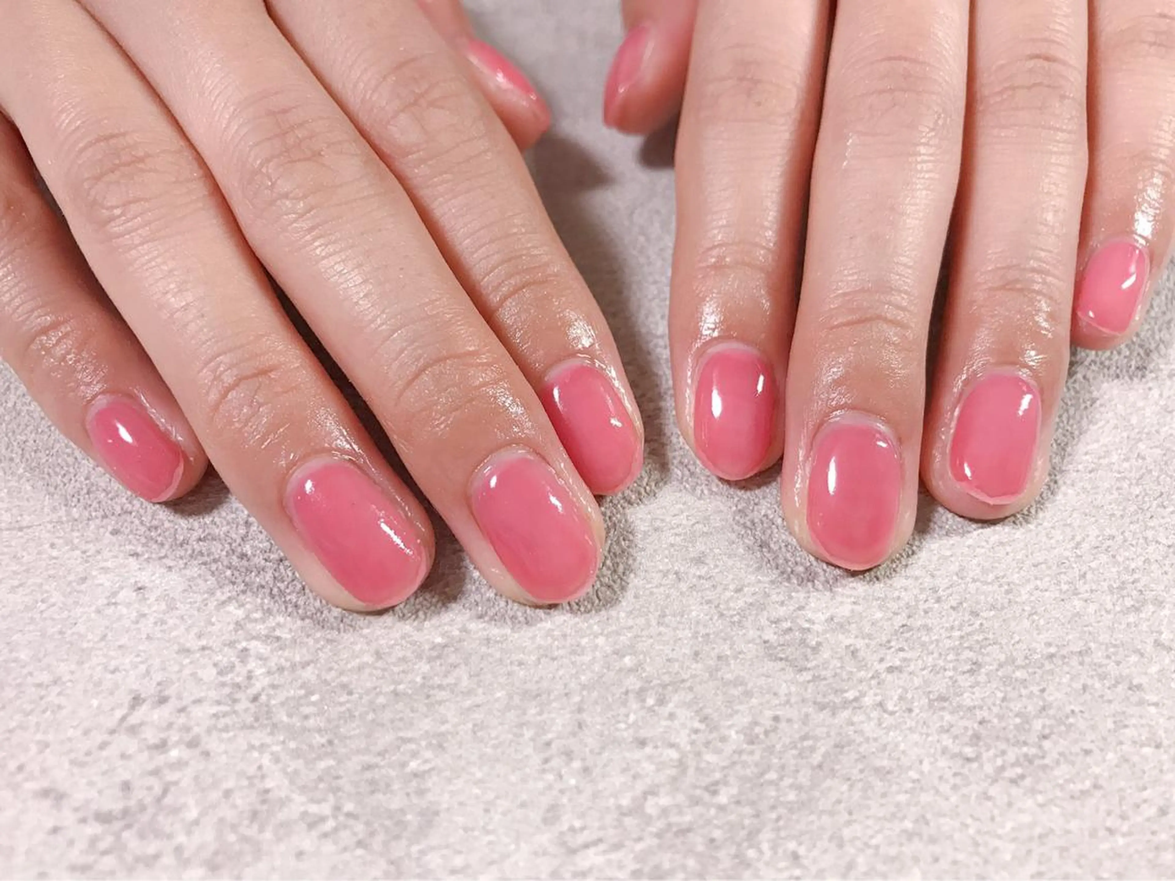 ネイル ピンク Mogu nail 二子玉川のネイルデザイン