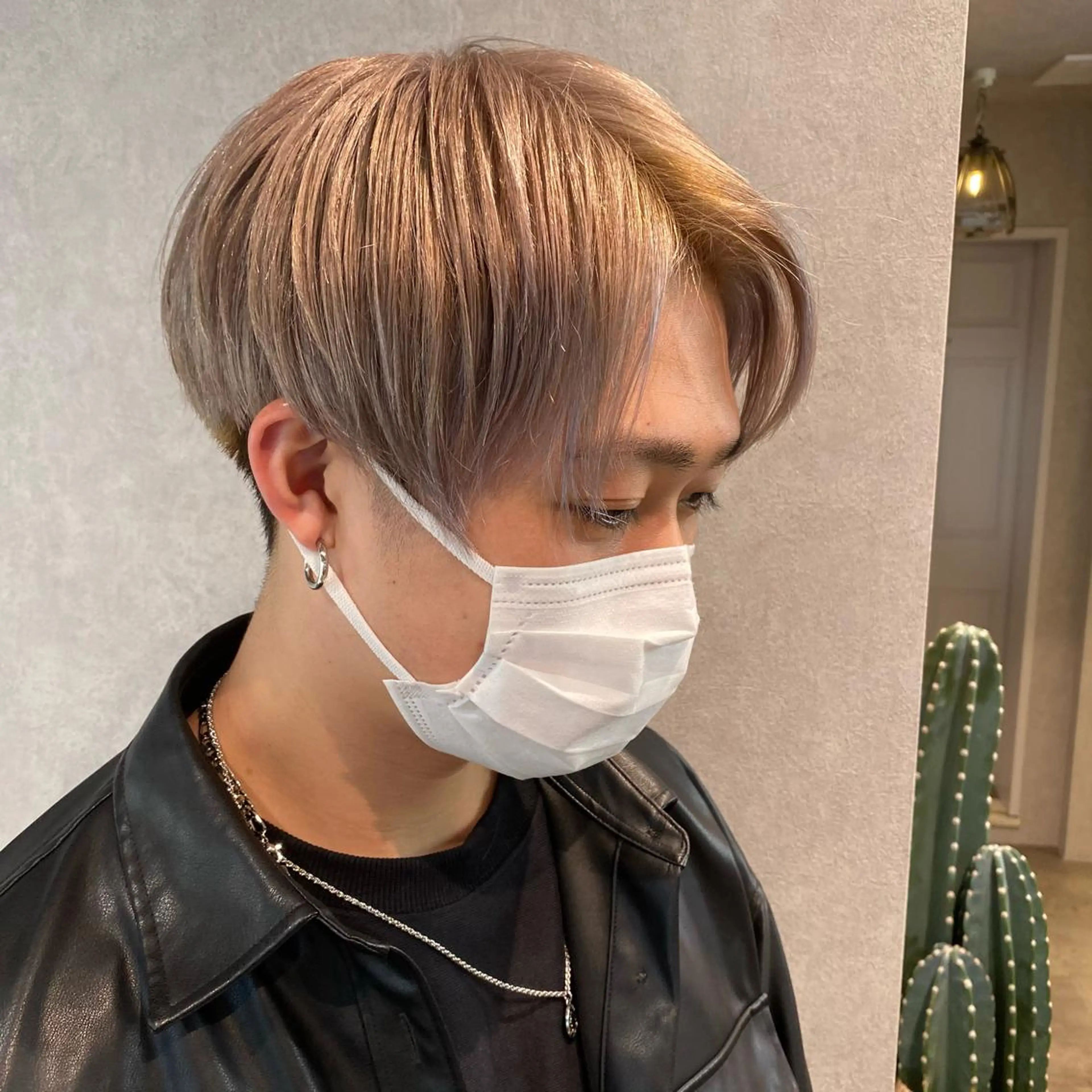 ショート カラー メンズ XENA表参道 MIKUのヘアスタイル