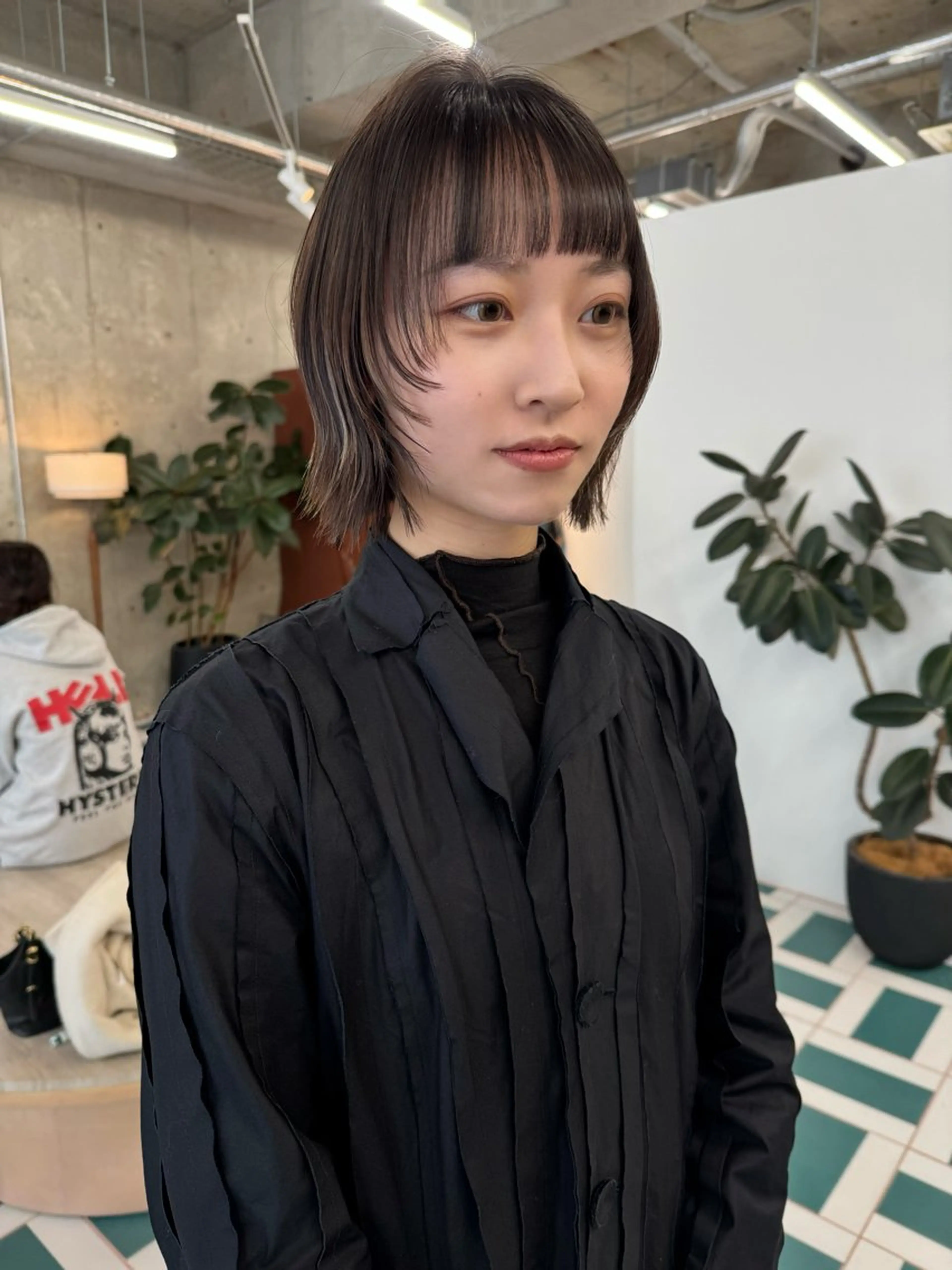 ショート カラー カット ヘアカラー トリートメント MIKU★デザイン/ 透明感カラー/ボブのヘアスタイル