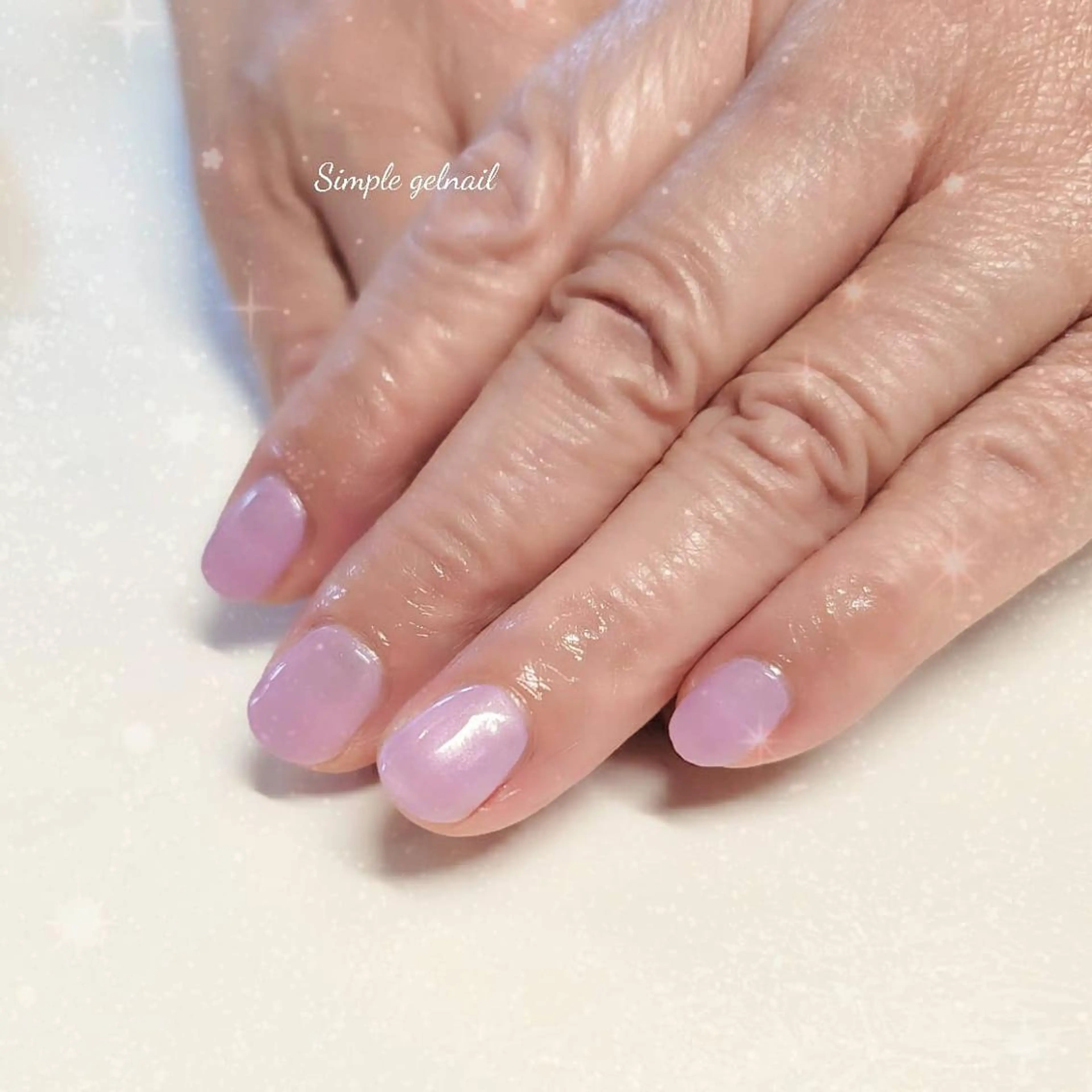 ネイル シンプルネイル ハンドネイル 石田 由紀のネイルデザイン