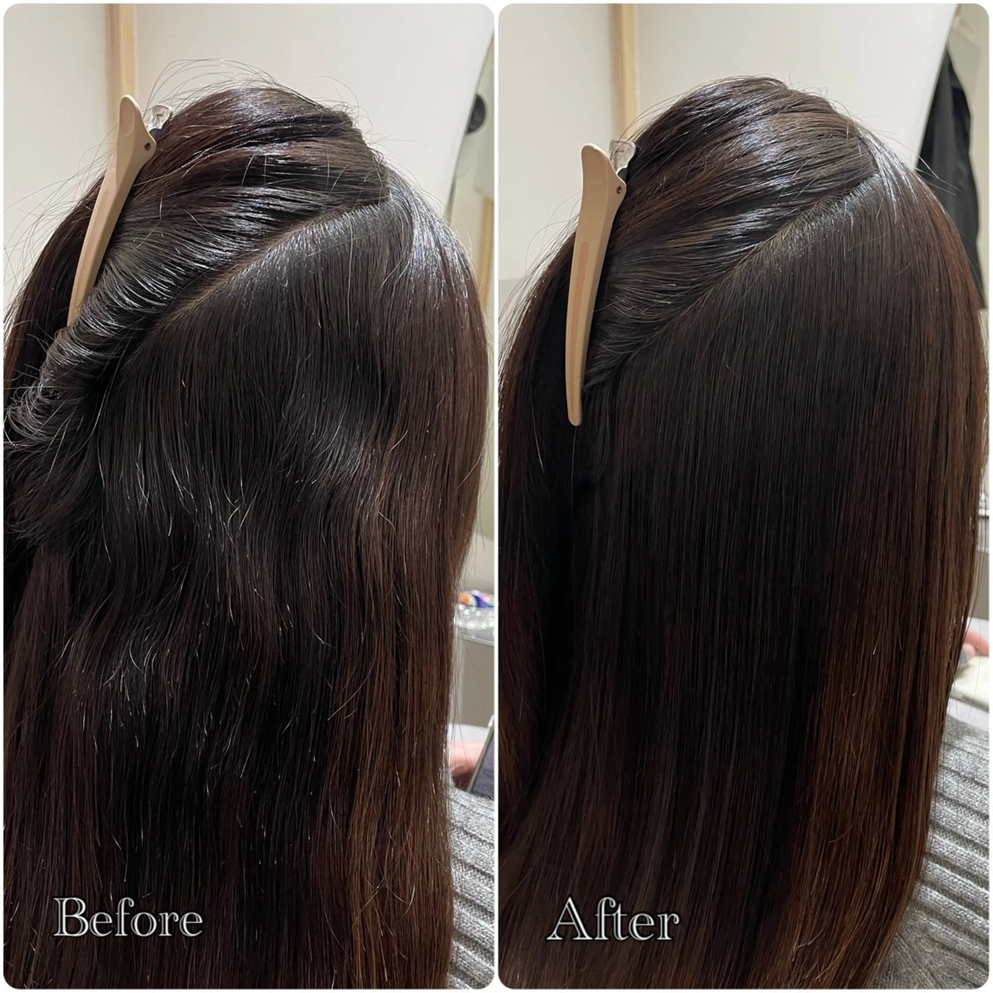 ロング 伸ばしかけ 髪質改善 縮毛矯正 トリートメント カット 縮毛矯正 トリートメント Zina 浦安所属・髪質改善✨Zina浦 安/個室🌈YUKIのヘアスタイル