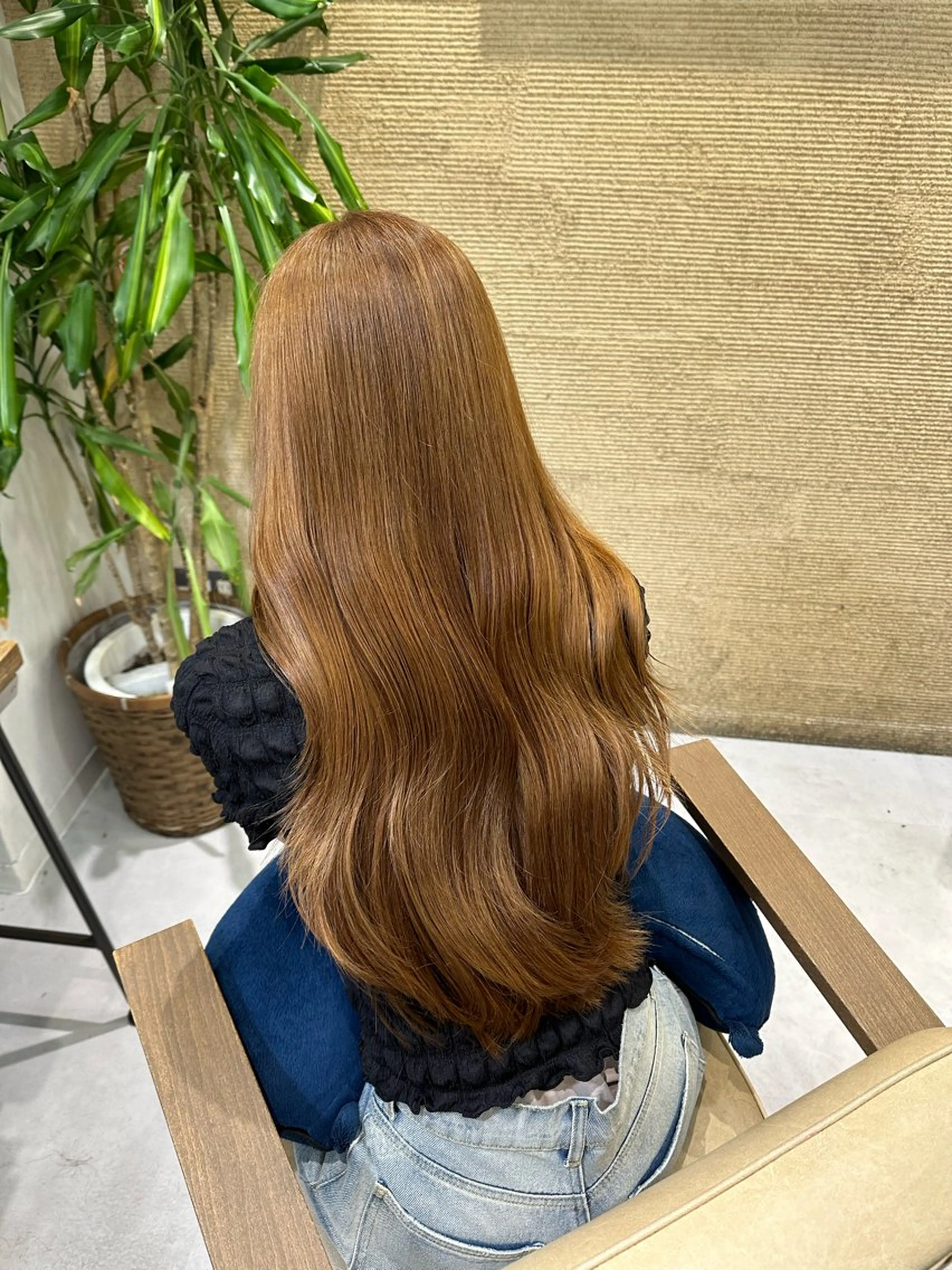 ロング カラー 髪質改善AUSTIN登戸所属・野村 一花 / 暖色 カラー / Wカラーのヘアスタイル