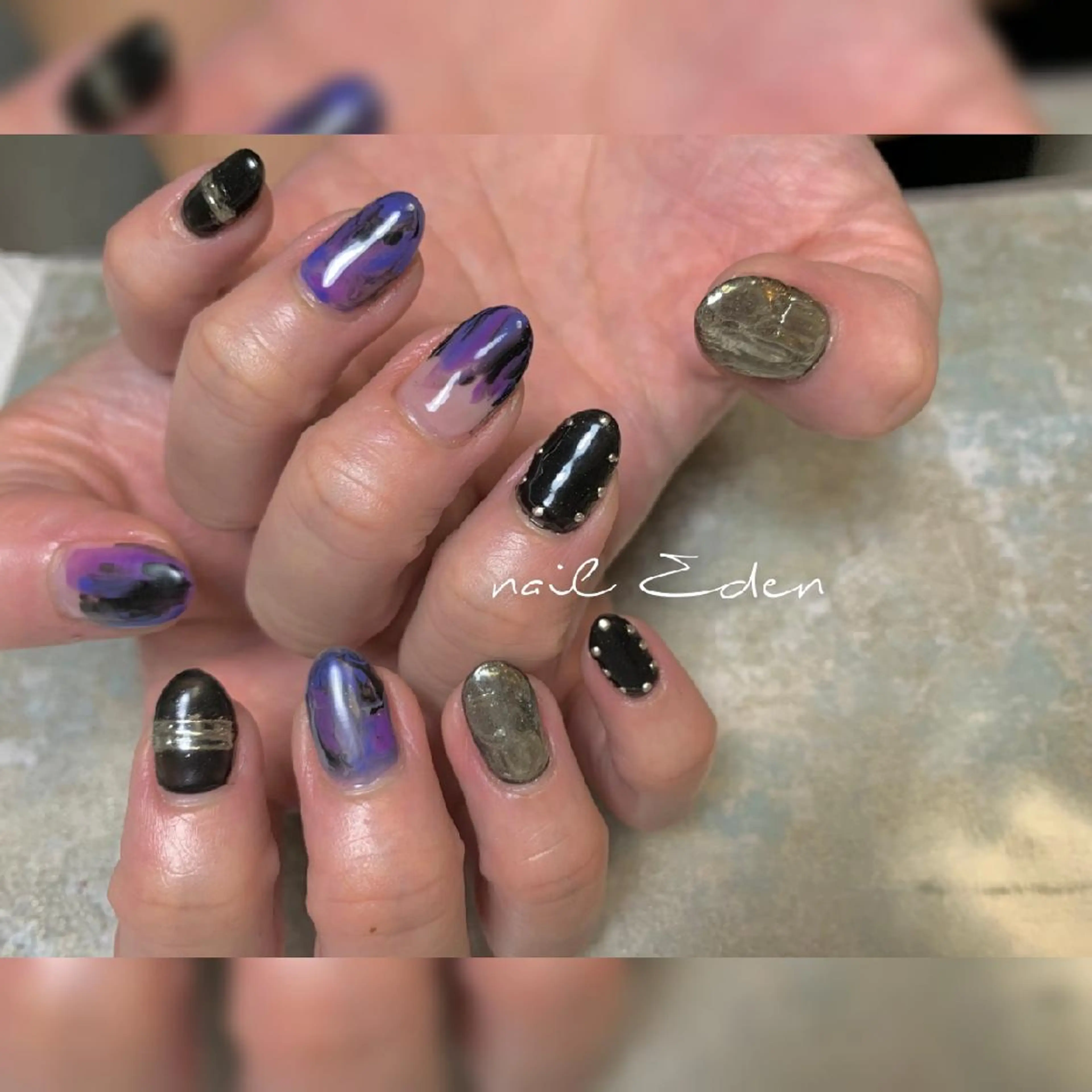 ネイル 持ち込み Eden　private nail saron所属・Eden ♾️のネイルデザイン