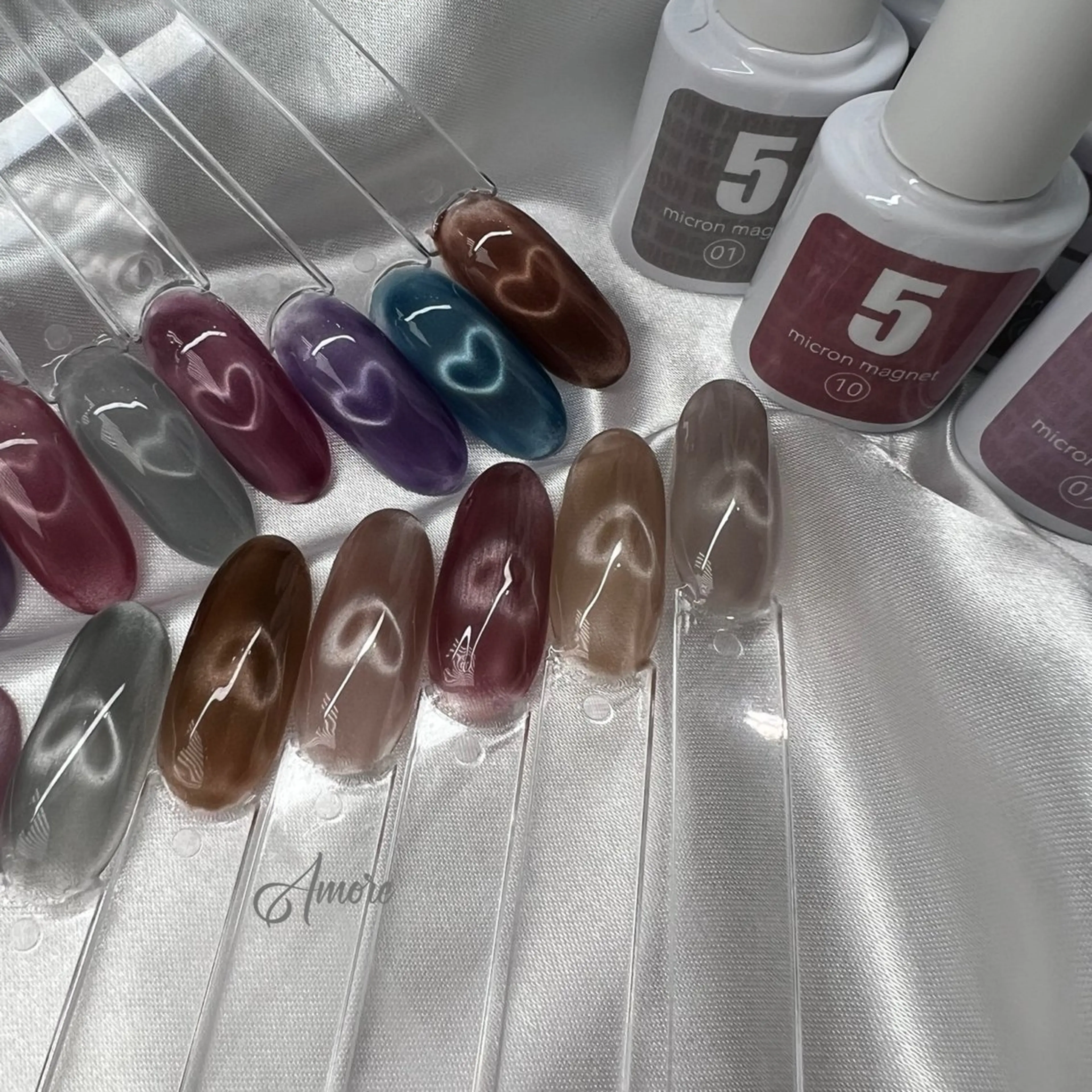 ネイル ジェルネイル キラキラネイル 韓国ネイル パラジェル 冬ネイル You kyehwaのネイルデザイン