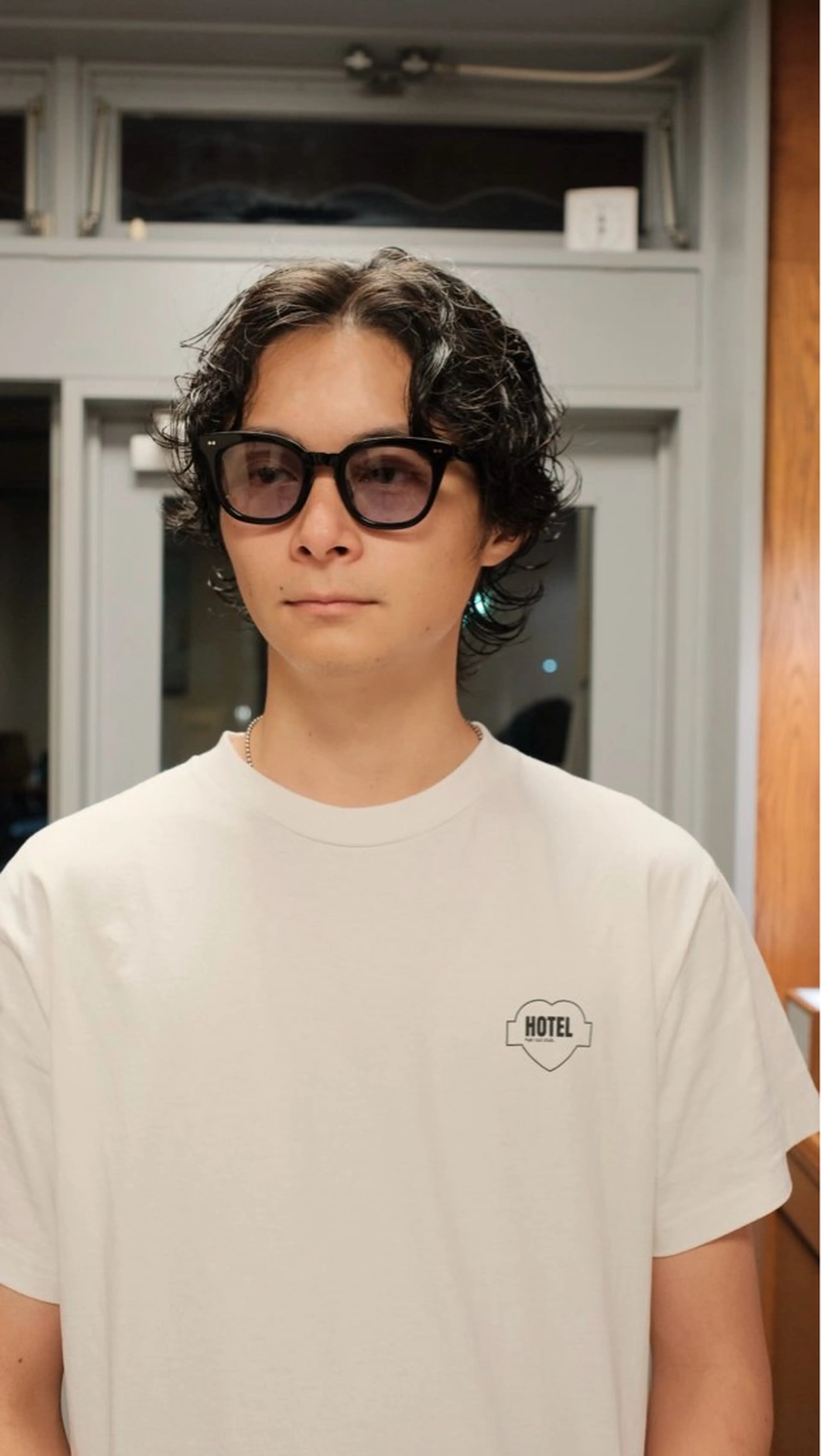 メンズ カット パーマ メンズパーマ いしだ りょうのヘアスタイル