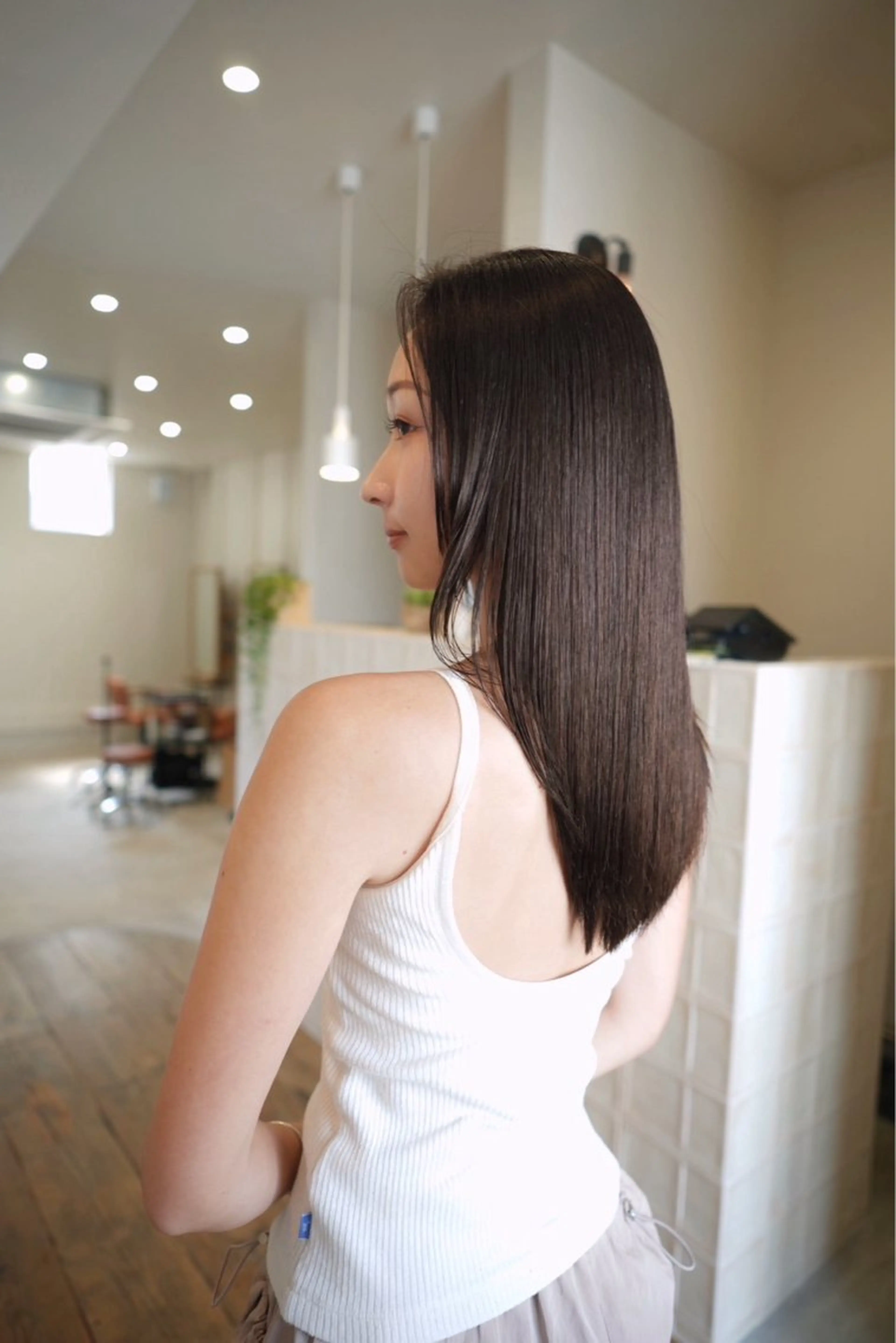 ロング rion🪽 /縮毛矯正のヘアスタイル