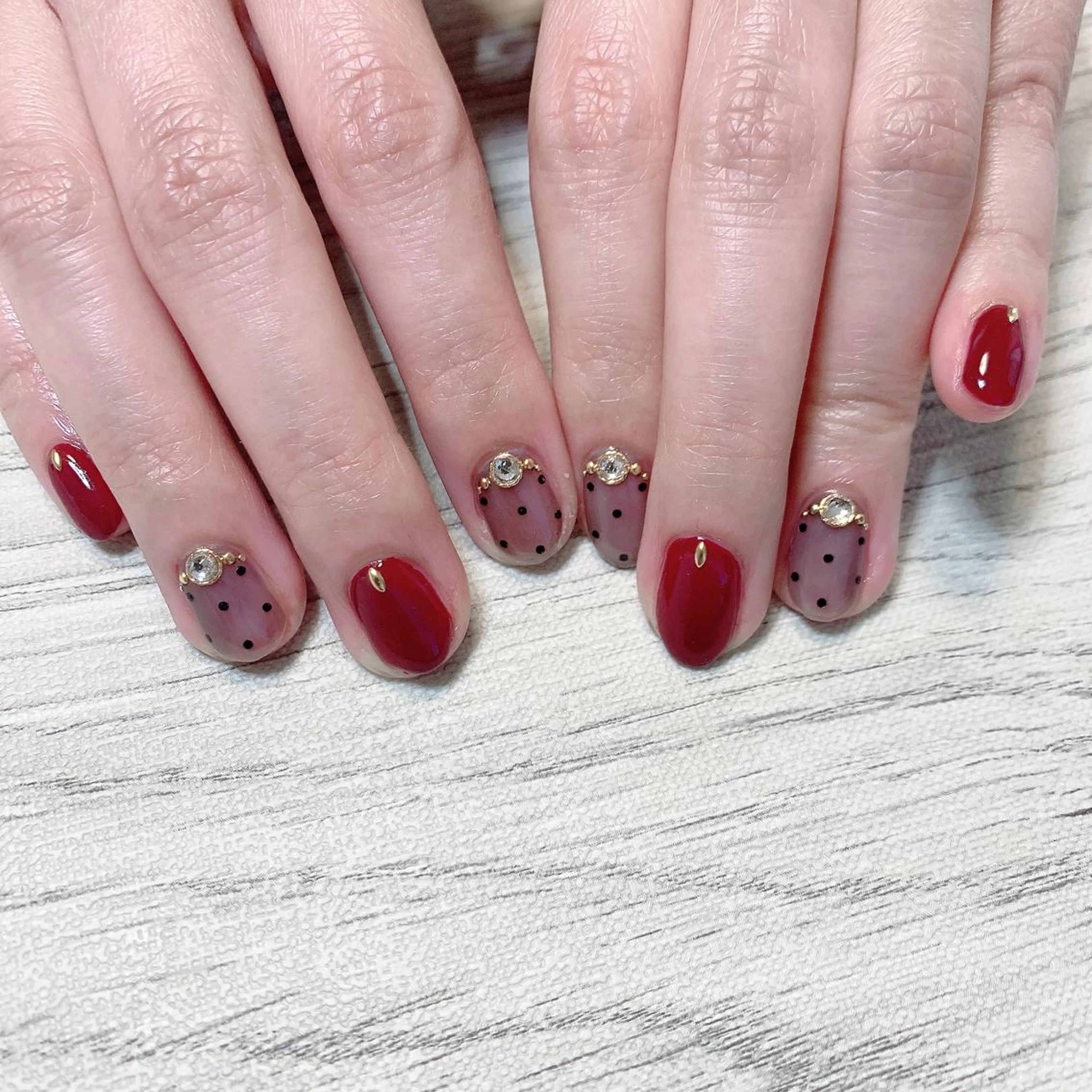 ネイル ハンドネイル フットネイル Adite nailのネイルデザイン