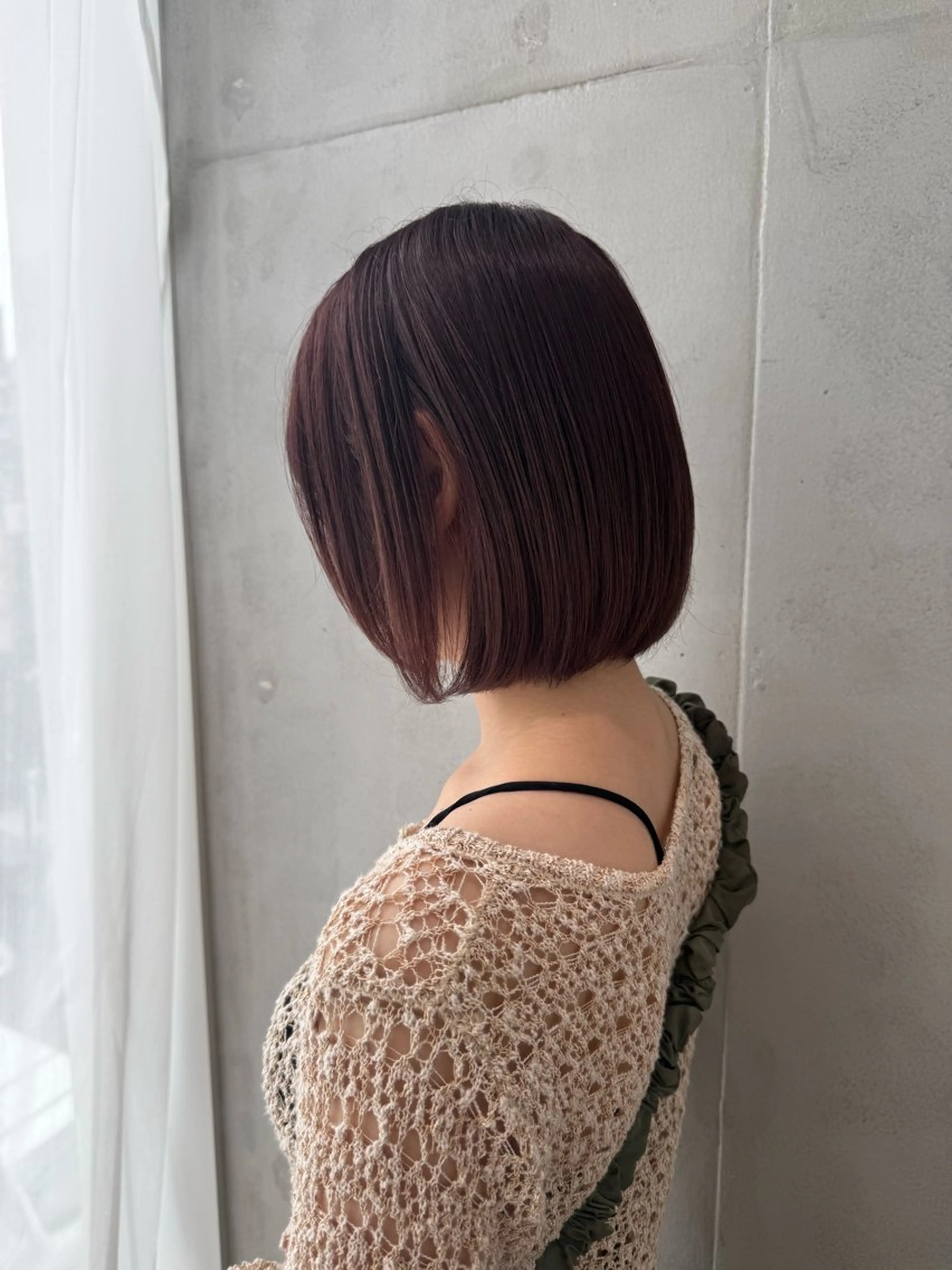 透明感ワンカラー＋2stepsトリートメント¥4000の写真