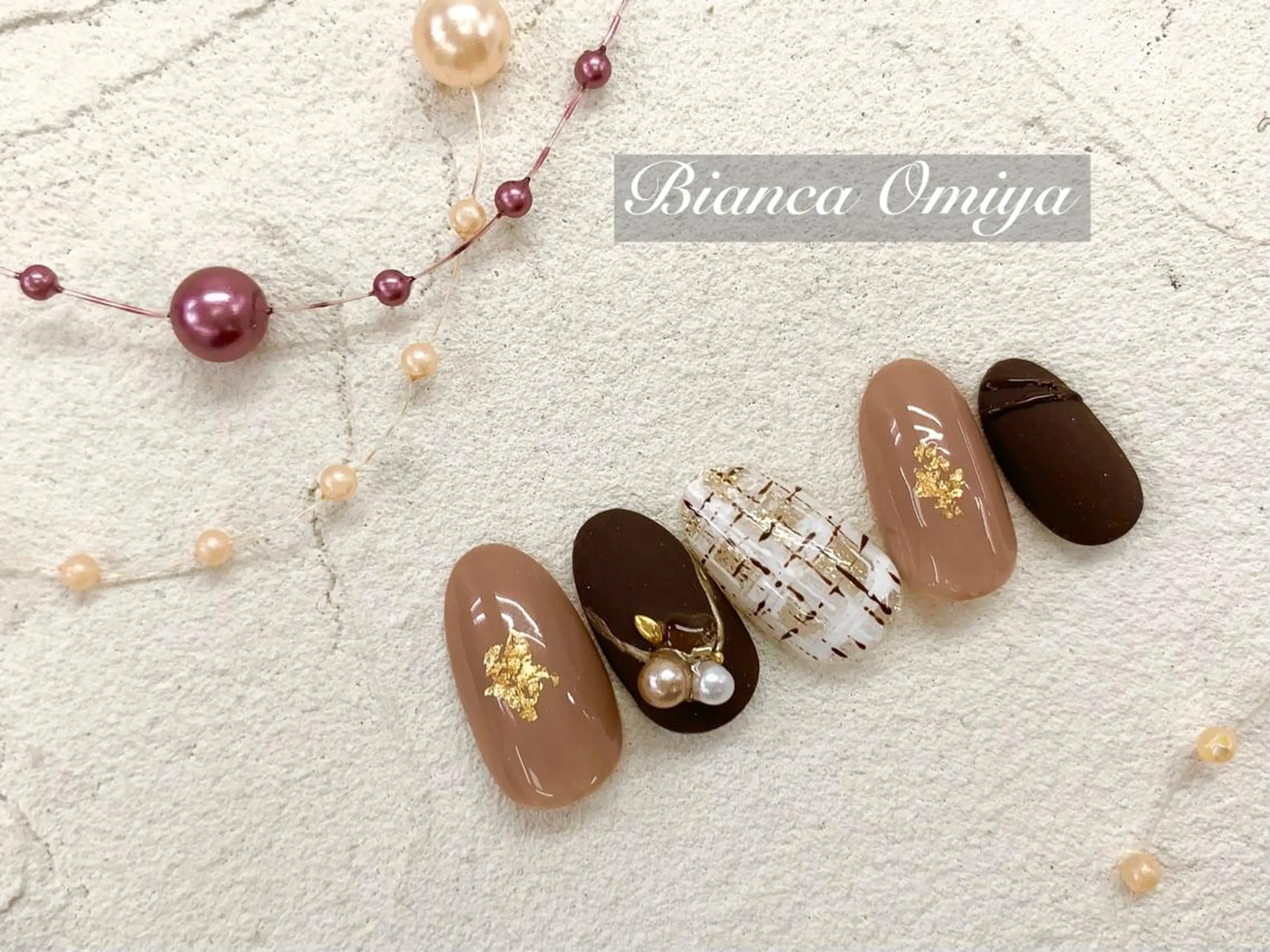 ネイル ビアンカ大宮ネイル 店長 モリサワのネイルデザイン