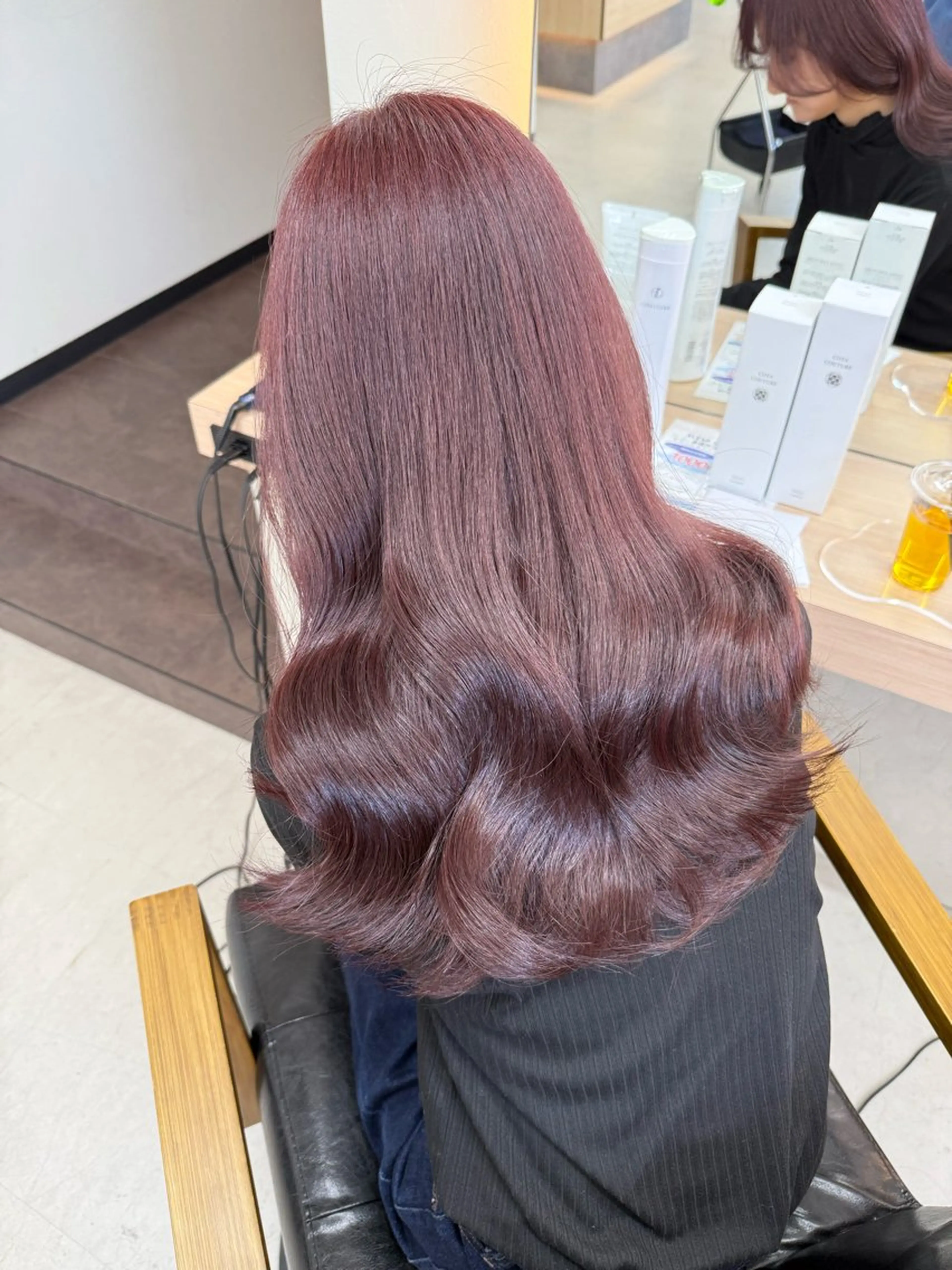 ロング カラー カット ヘアカラー トリートメント 𝐑𝐲𝐮𝐤𝐢 【店長】ALEAPのヘアスタイル