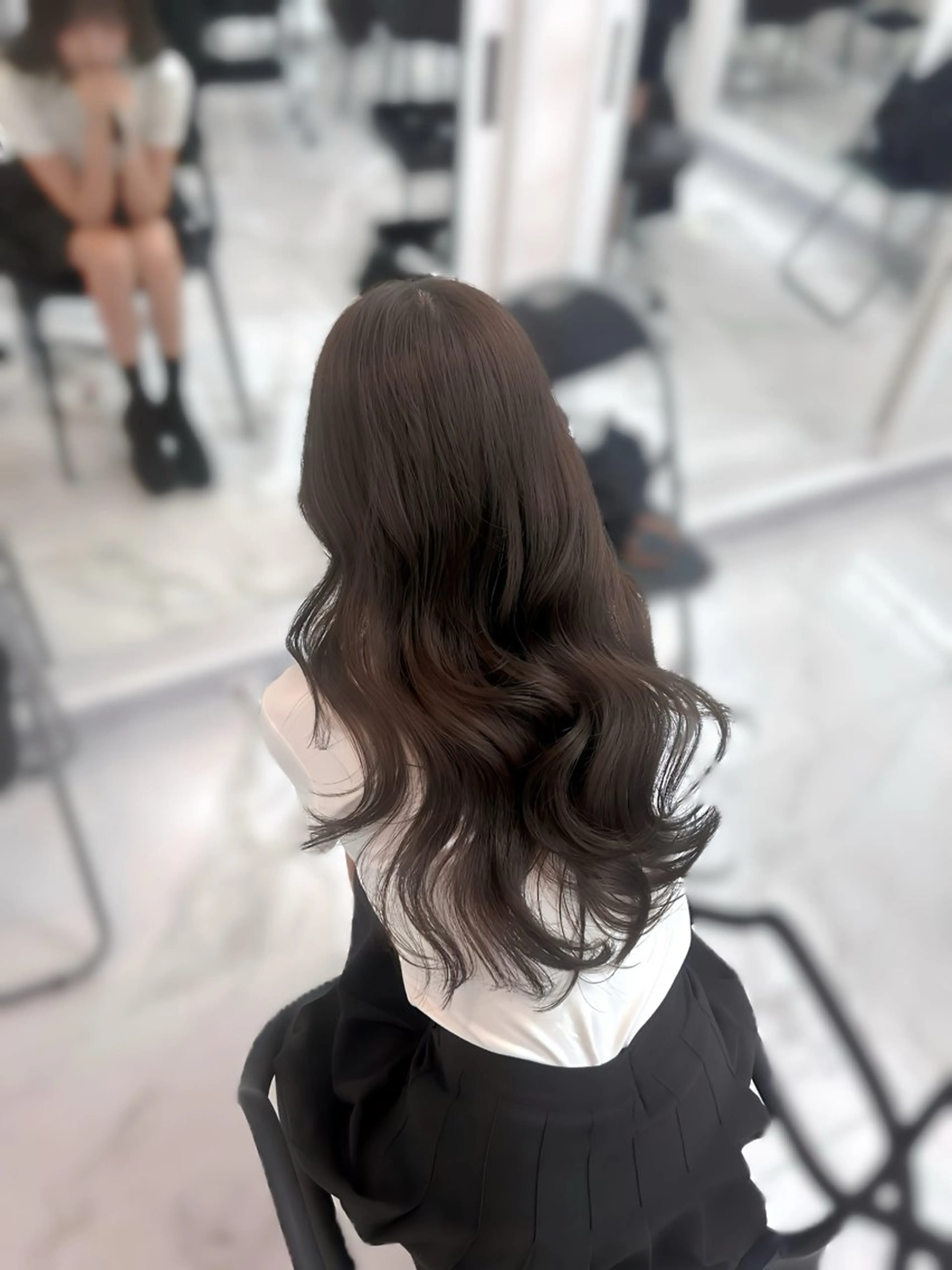 カット ヘアカラー トリートメント Ayano/韓国風 ヘア/透明感カラーのヘアスタイル